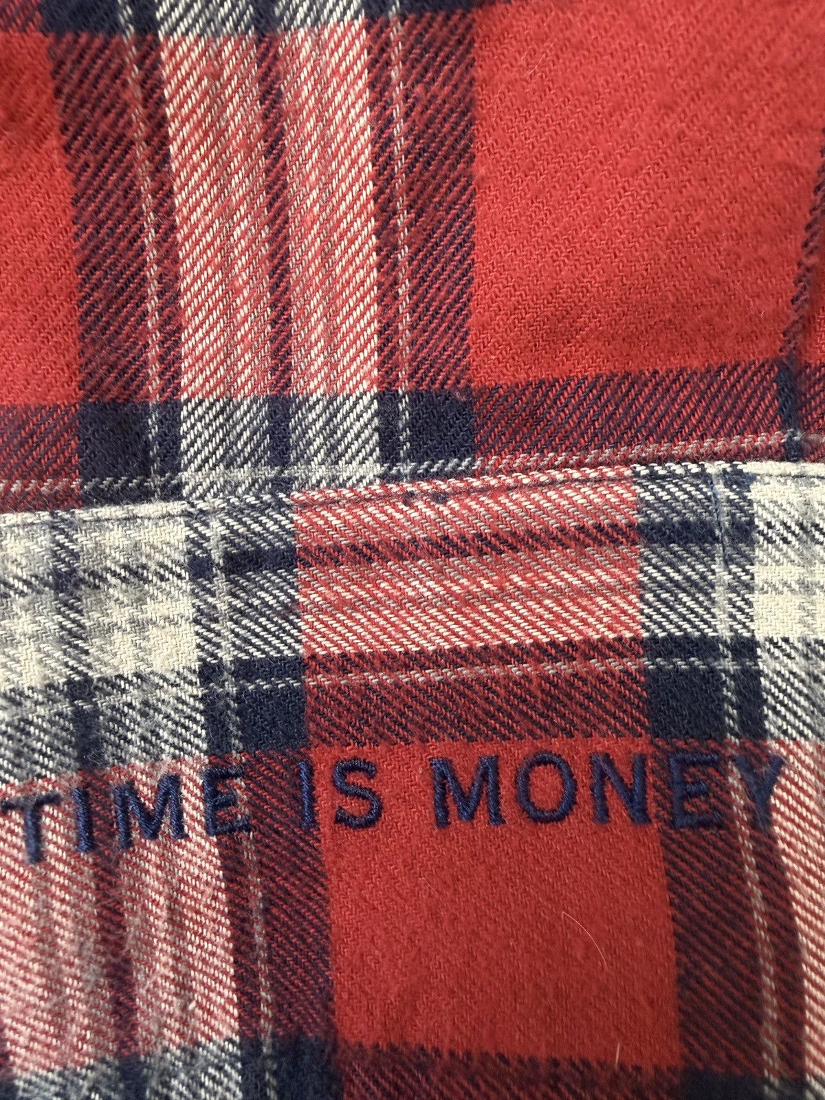 Vetements Vetements “Time is Money” plaid. shirt Size US M / EU 48-50 / 2 - 3 Thumbnail