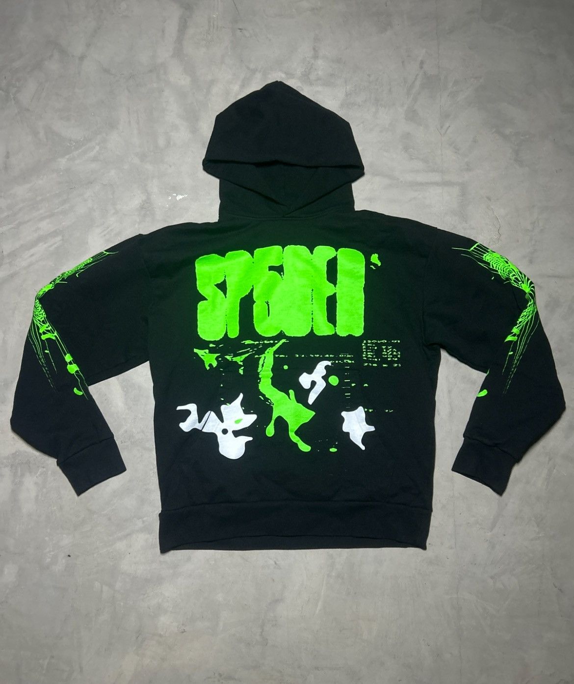 Sp5der Sp5der X-Ray Hoodie 'Black' Size US M / EU 48-50 / 2 - 1 Thumbnail