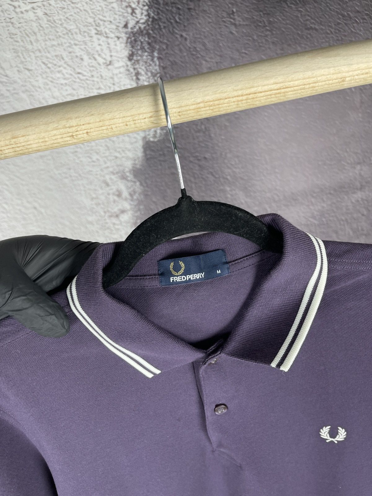 Fred Perry Fred Perry violet striped polo tee shirt Size US M / EU 48-50 / 2 - 5 Thumbnail