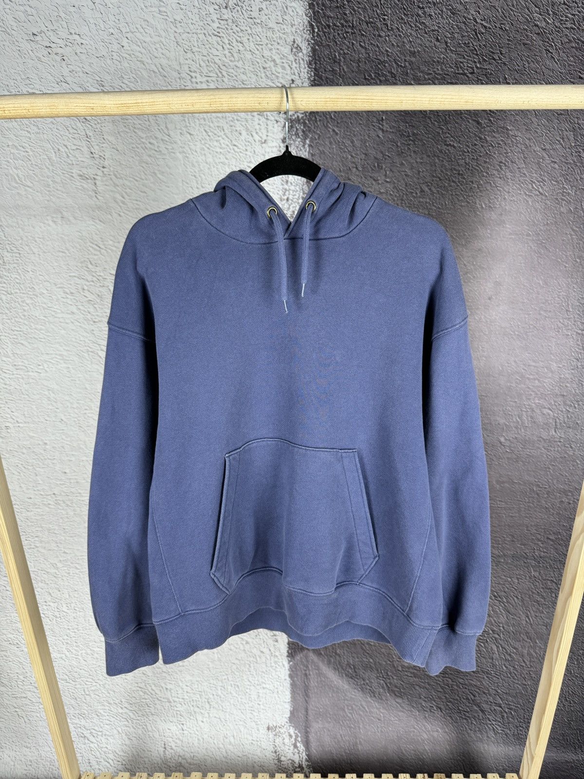 GU × Japanese Brand GU Blue Japanese clothing hoodie faded Size US M / EU 48-50 / 2 - 1 Thumbnail