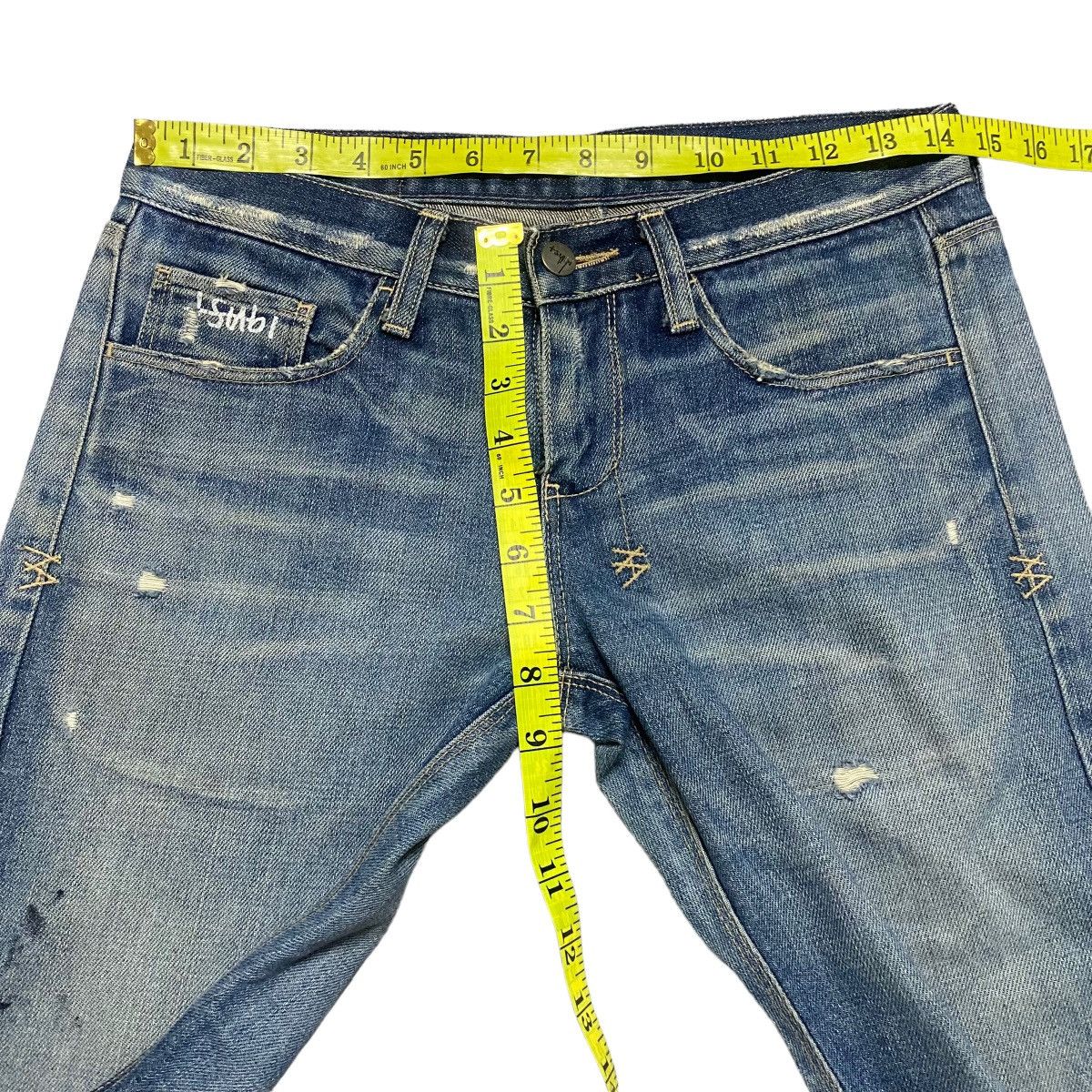 Ksubi Ksubi Scooter Vintage Indigo Distressed Jeans Size US 28 / EU 44 - 18 Thumbnail