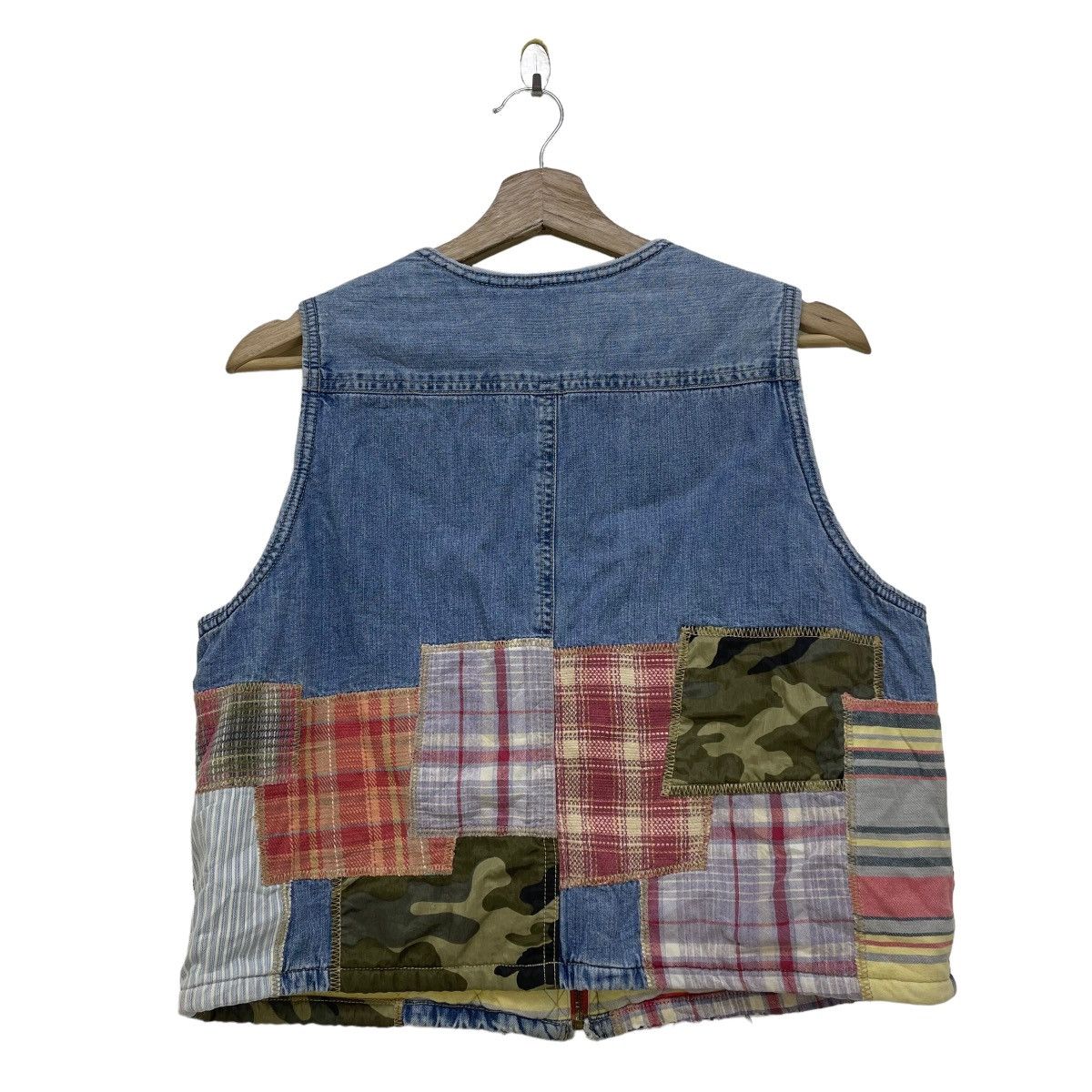 Designer × Japanese Brand Wask By Bebe co ltd Pacthwork Vest Jacket For Kids Size US XS / EU 42 / 0 - 2 Thumbnail