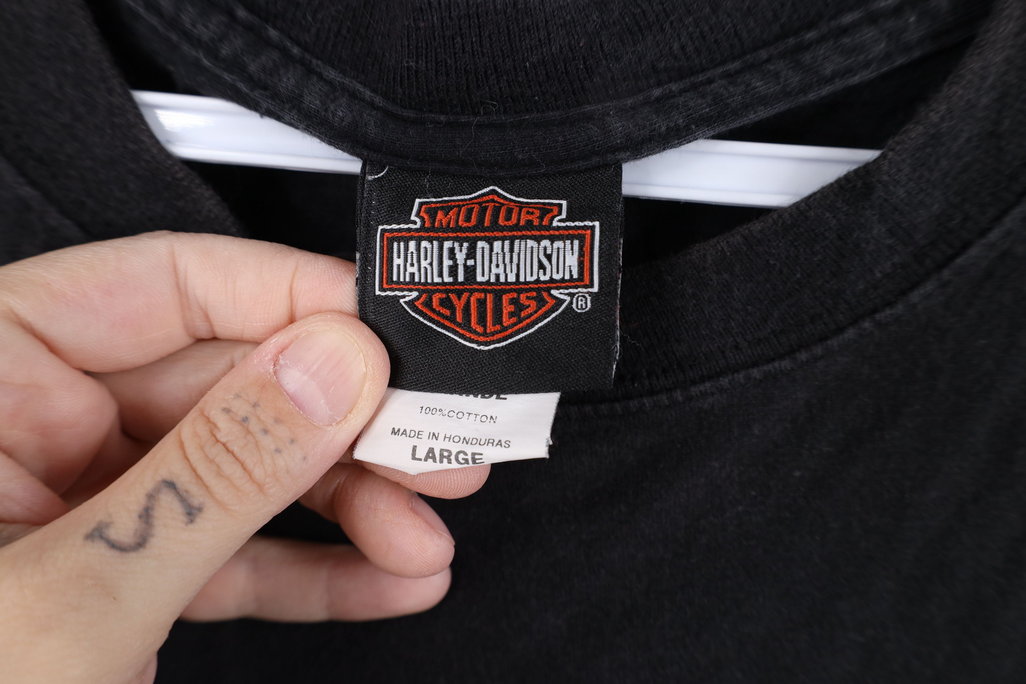 Harley Davidson Vintage Y2K Harley Davidson Orleans French Quarter T-Shirt Size US L / EU 52-54 / 3 - 8 Thumbnail