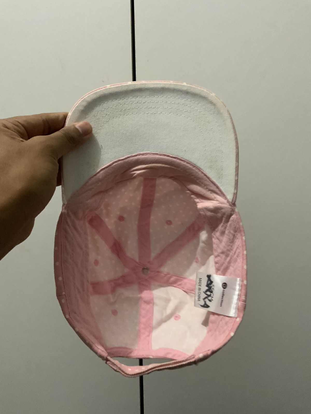 Hat Club Pinky Polkadot Hat Size ONE SIZE - 7 Thumbnail