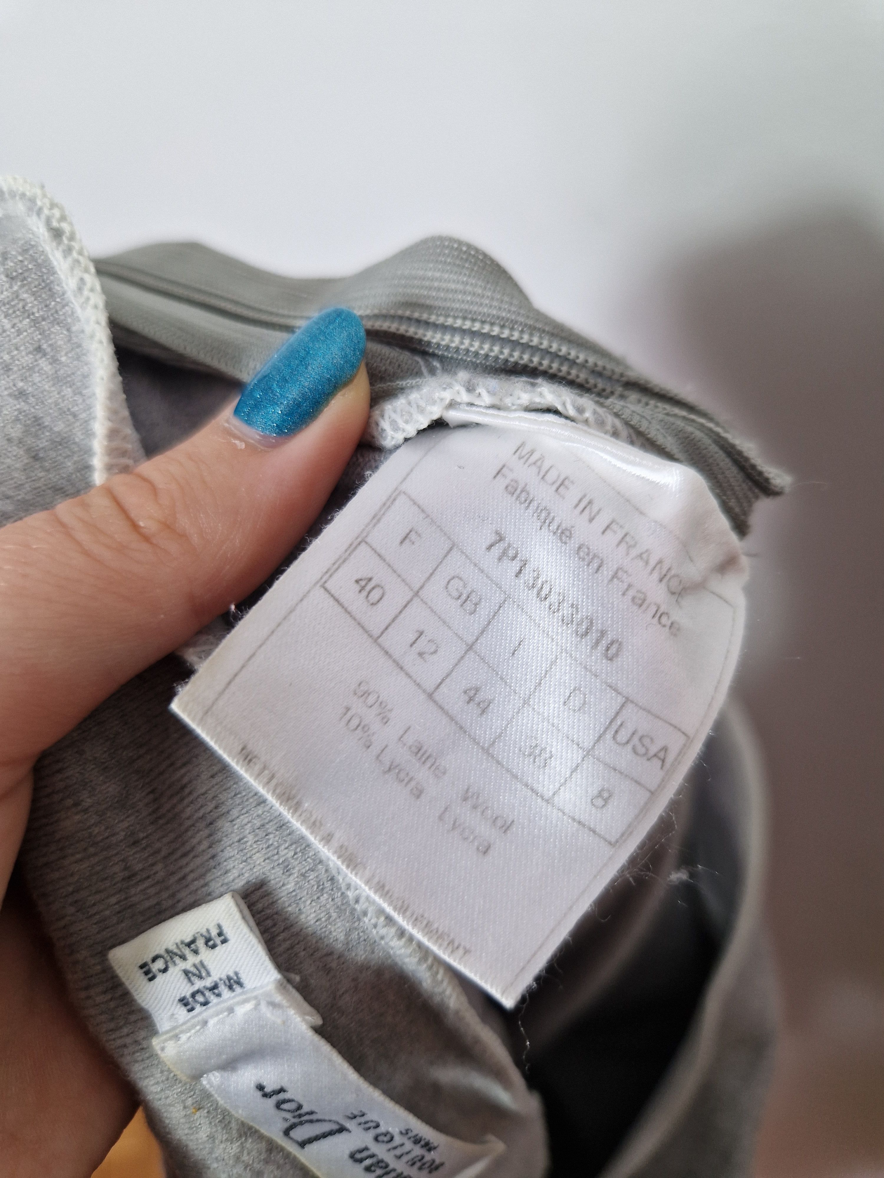 Dior Christian Dior wool mini skirt Size 26" / US 2 / IT 38 - 9 Thumbnail
