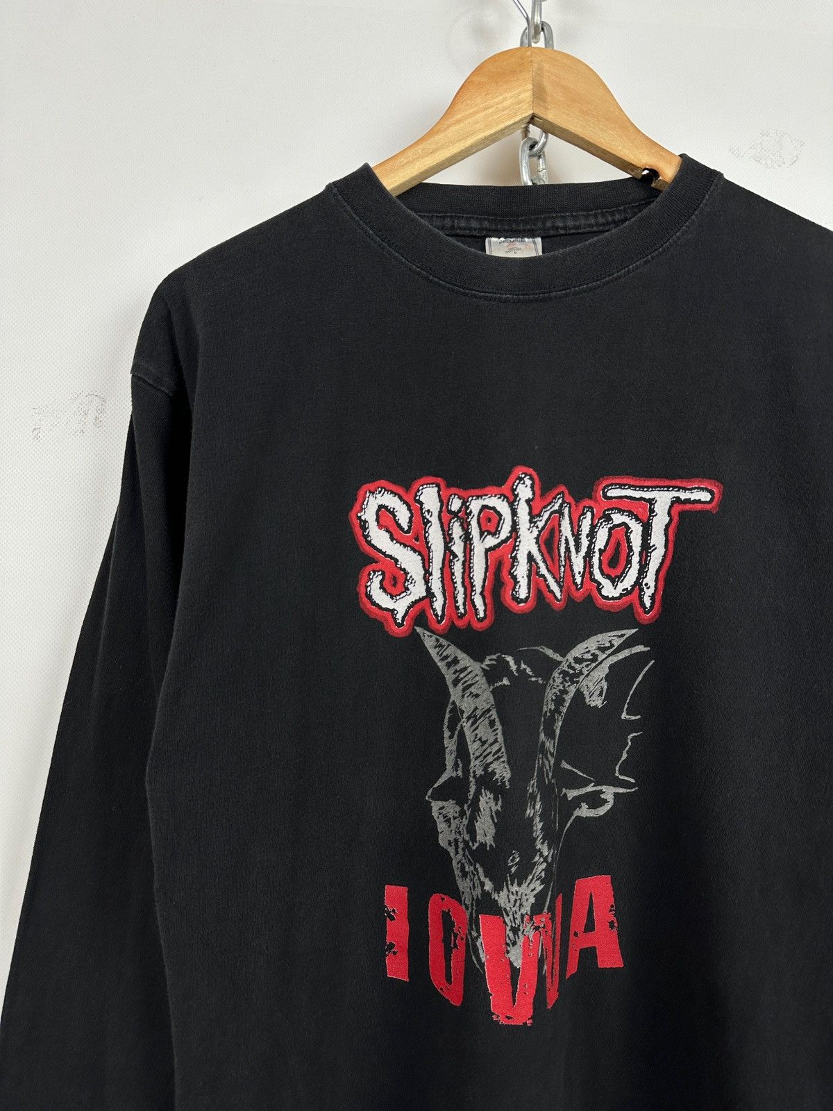 Band Tees Vintage Slipknot Iowa Band Long Sleeve T-Shirt Size US S / EU 44-46 / 1 - 5 Thumbnail