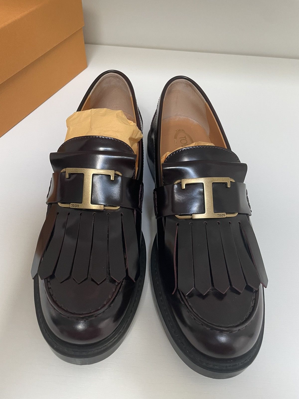 Tod's Tod's purple loafers never worn Size US 8.5 / IT 38.5 - 6 Thumbnail
