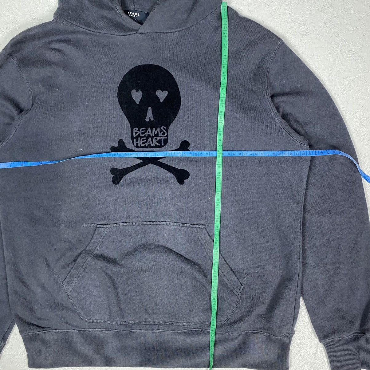 Beams Plus Beams Heart Skull Hoodie Size US L / EU 52-54 / 3 - 9 Thumbnail