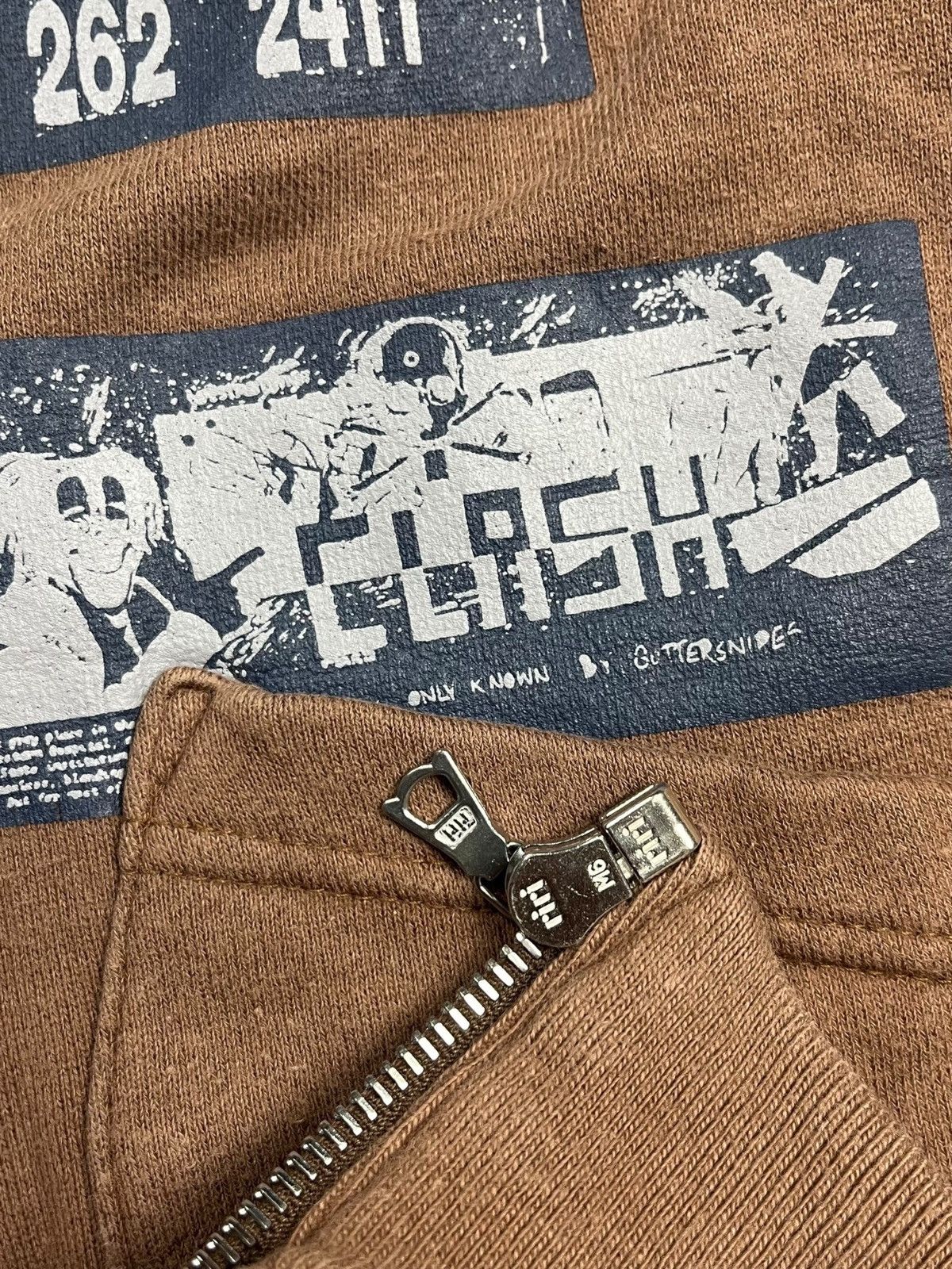 20471120 2000s Calibalism? - Riri Zips Patchwork Zip Hoodie Size US M / EU 48-50 / 2 - 7 Thumbnail