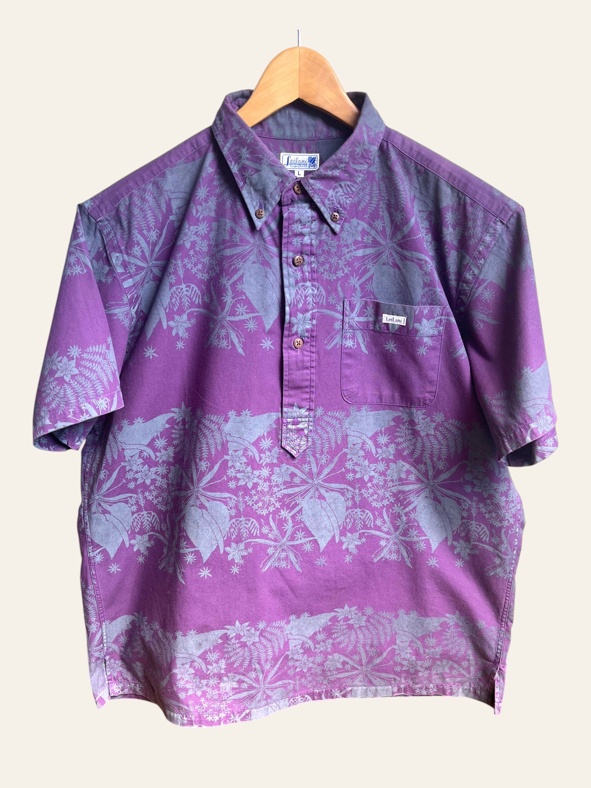 Sun Surf Sun Surf Leilani Pullover Hawaiian Shirt Cotton Japan L Size US L / EU 52-54 / 3 - 1 Thumbnail
