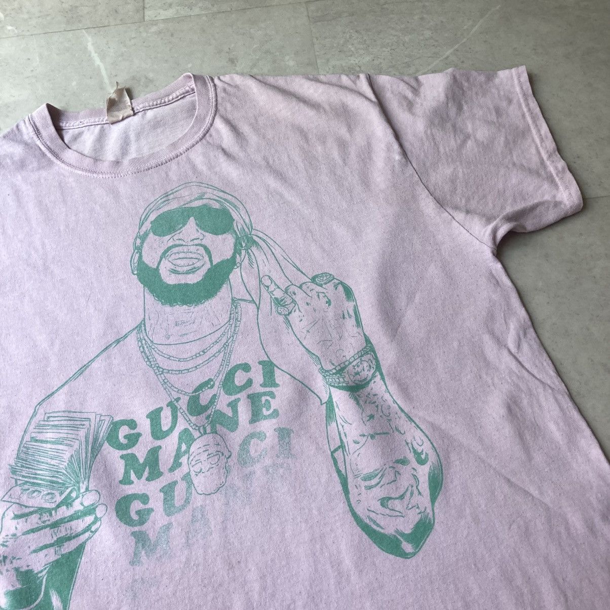 Rap Tees gucci mane guwop dirty south trap rap tee Size US L / EU 52-54 / 3 - 2 Thumbnail
