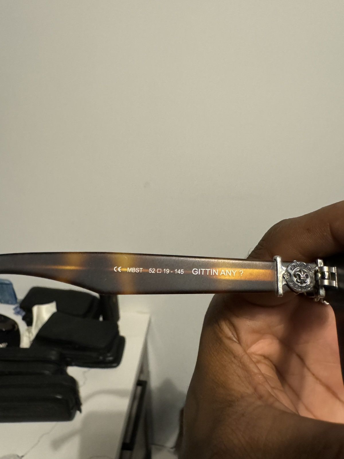 Chrome Hearts Chrome Hearts GITTIN ANY ? Frames Size ONE SIZE - 6 Thumbnail
