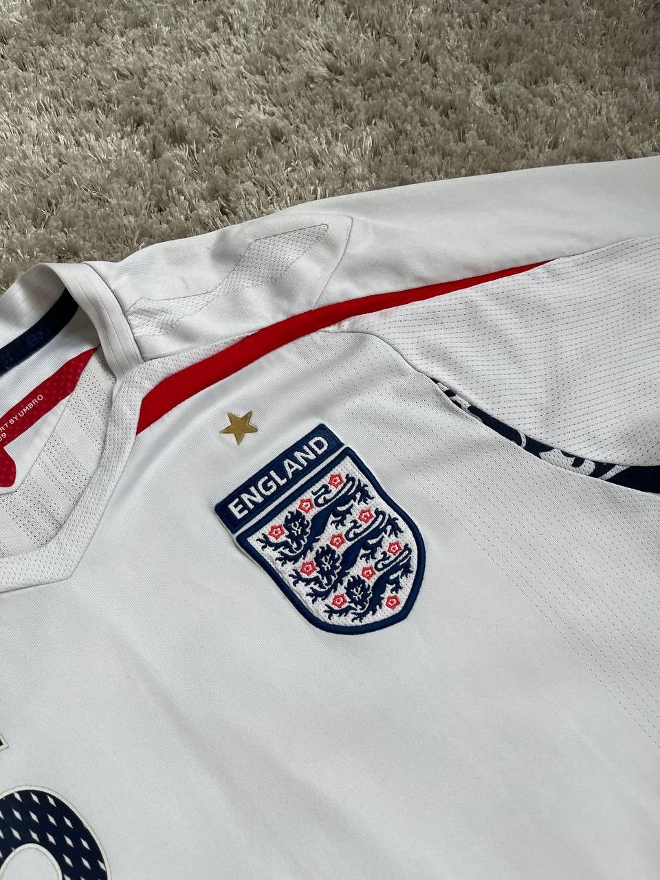 Umbro × Vintage ENGLAND 2007 2009 HOME SHIRT JERSEY UMBRO LENNON Size US M / EU 48-50 / 2 - 6 Thumbnail