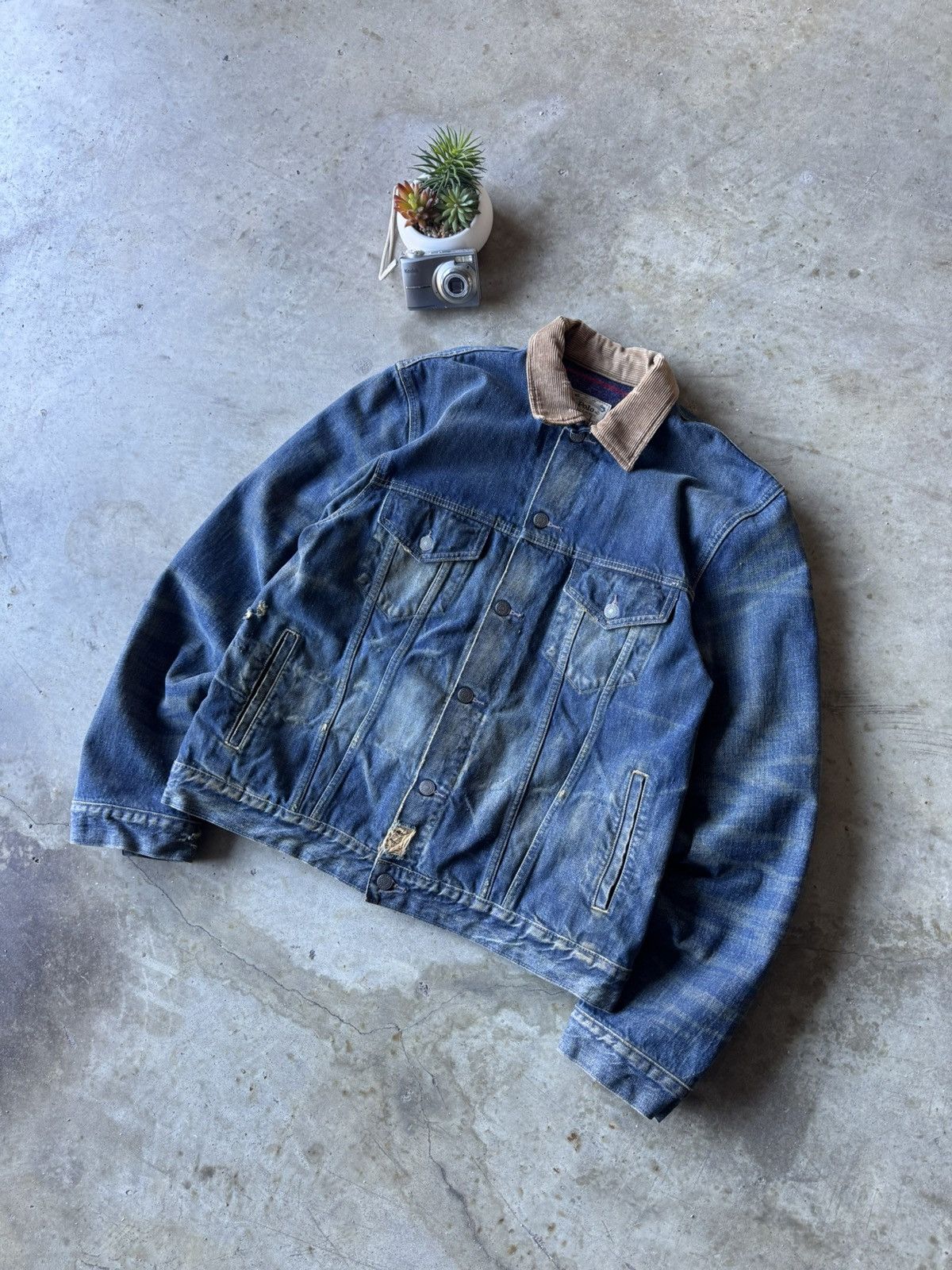 Polo Ralph Lauren × Vintage Vintage Polo Ralph Lauren Denim Jacket Size US L / EU 52-54 / 3 - 2 Thumbnail