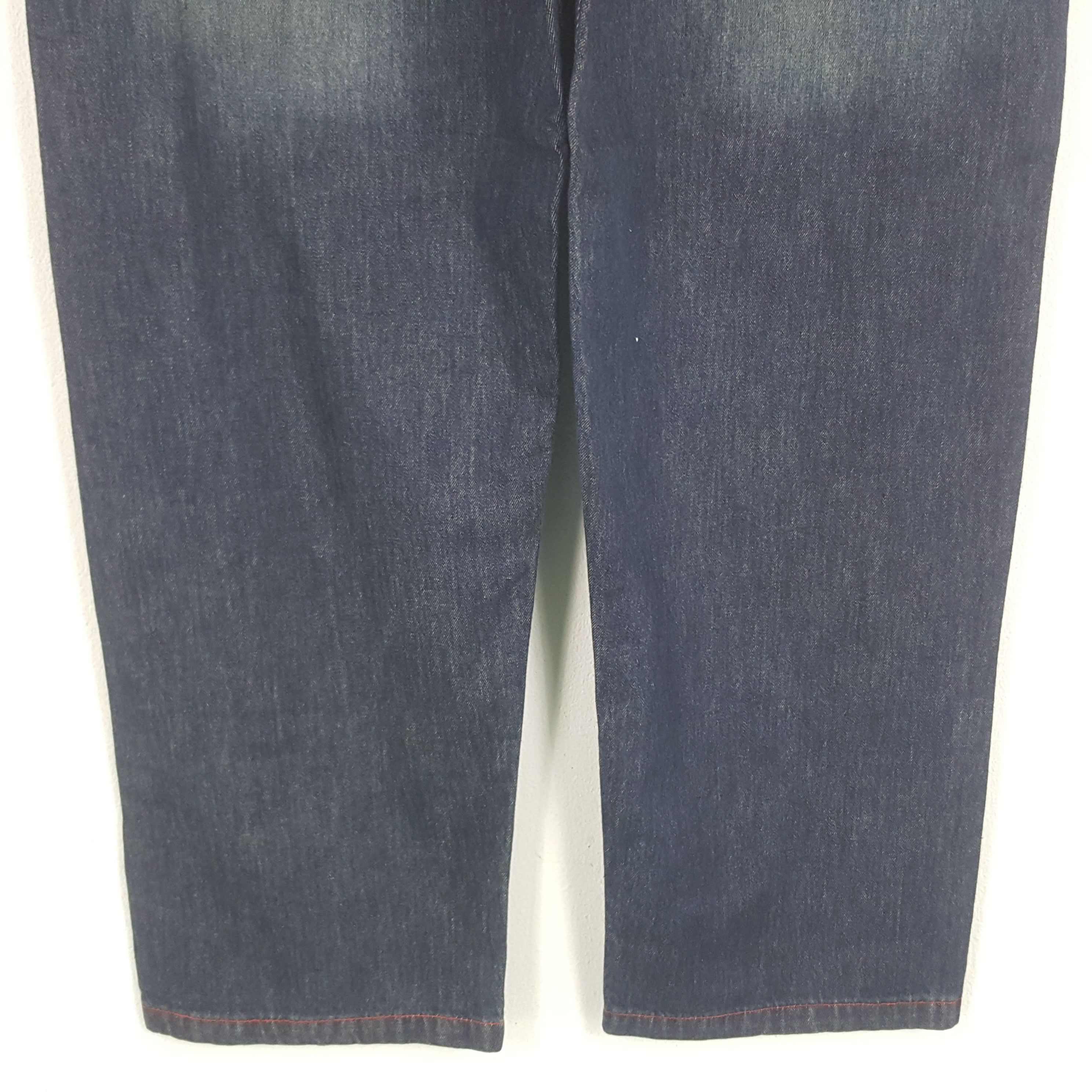 Christian Audigier × Ed Hardy × Vintage Vintage Ed Hardy by Christian Audiger Baggy Denim Jeans Size US 43 - 6 Thumbnail