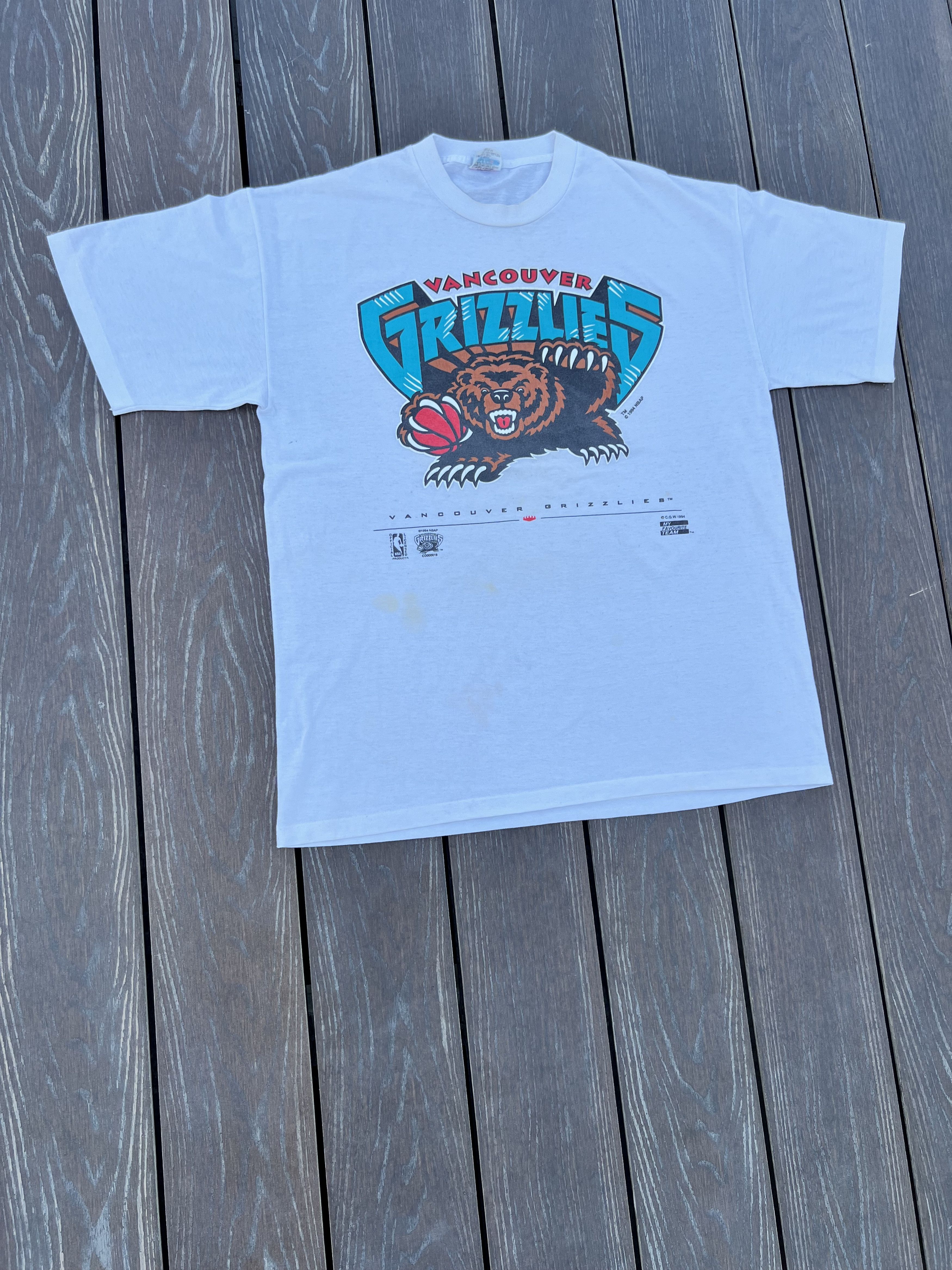 NBA Vintage 1994 Vancouver Grizzlies Size US XL / EU 56 / 4 - 3 Thumbnail
