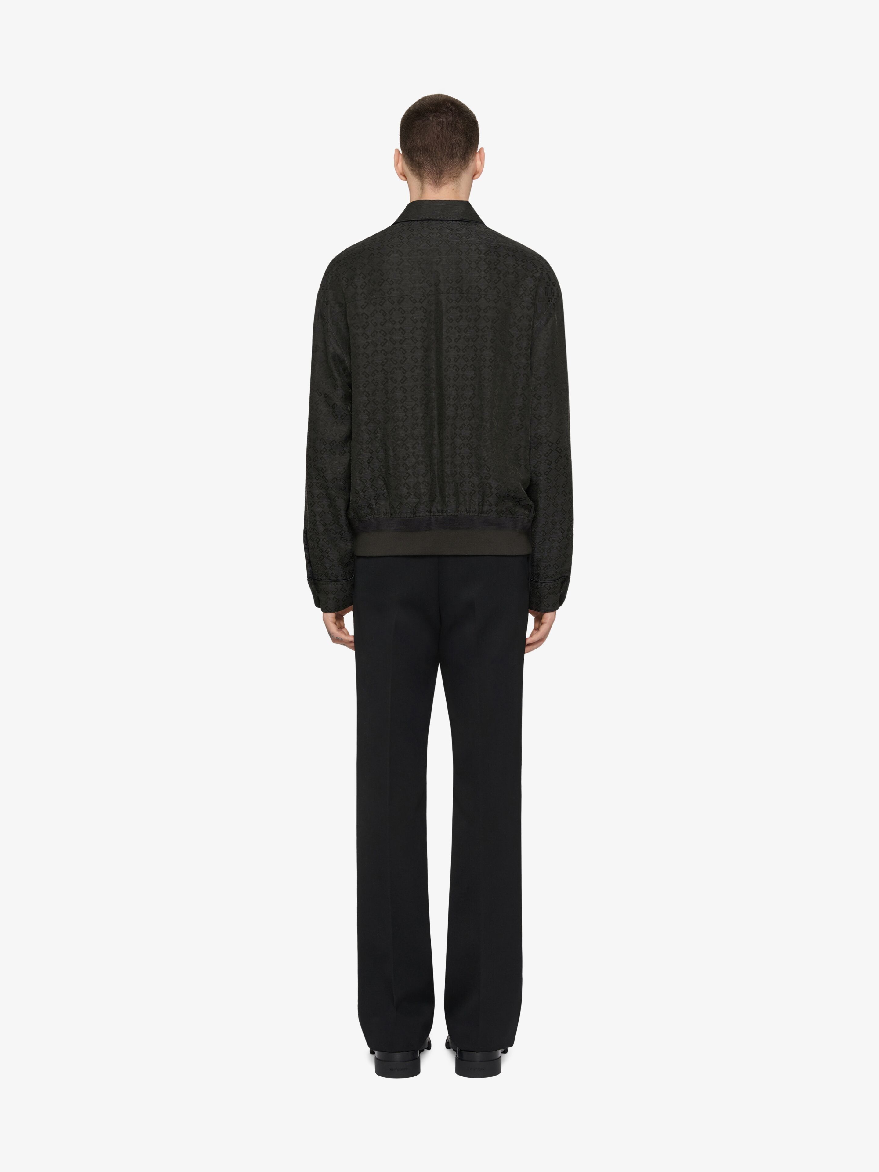 Givenchy o1w1db10326 Evening Blouson Jacket in Dark Grey Size US M / EU 48-50 / 2 - 3 Thumbnail