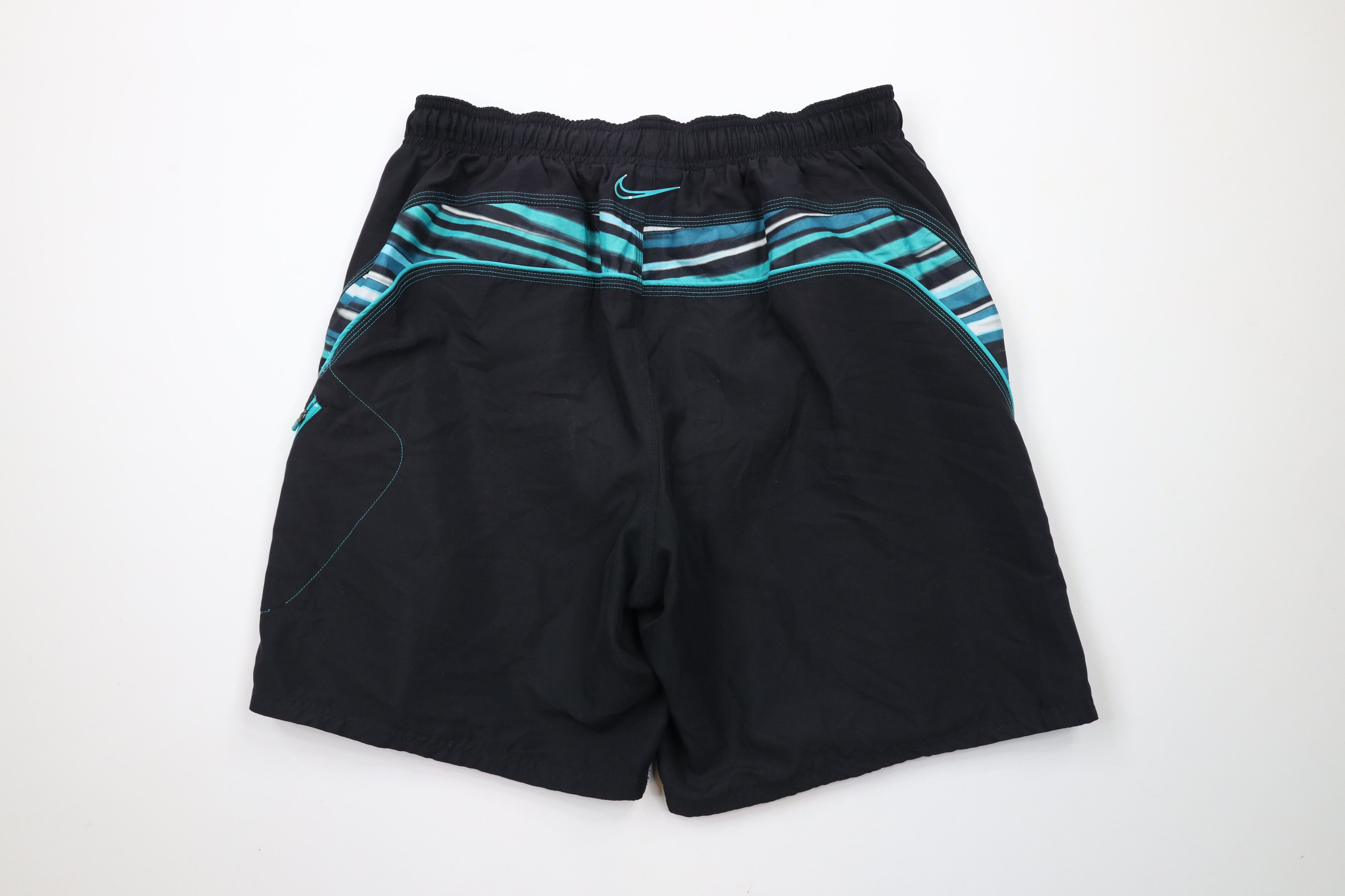 Nike × Vintage Vintage Nike Mini Swoosh Lined Above Knee Shorts Trunks Size US 34 / EU 50 - 8 Thumbnail