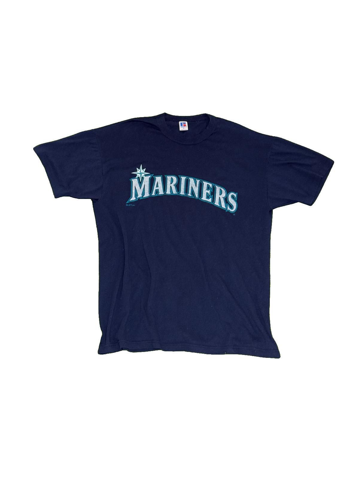 Russell Athletic Mariners Baseball T-Shirt Size US XL / EU 56 / 4 - 1 Thumbnail