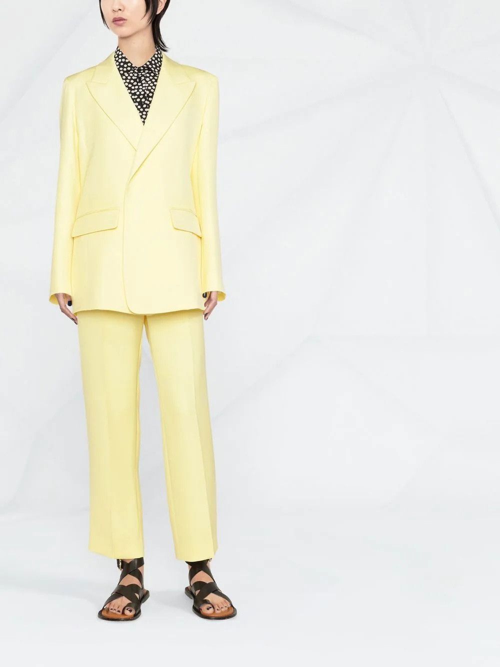 Chloe o1y0825 Blazer in Yellow Size S / US 4 / IT 40 - 2 Thumbnail