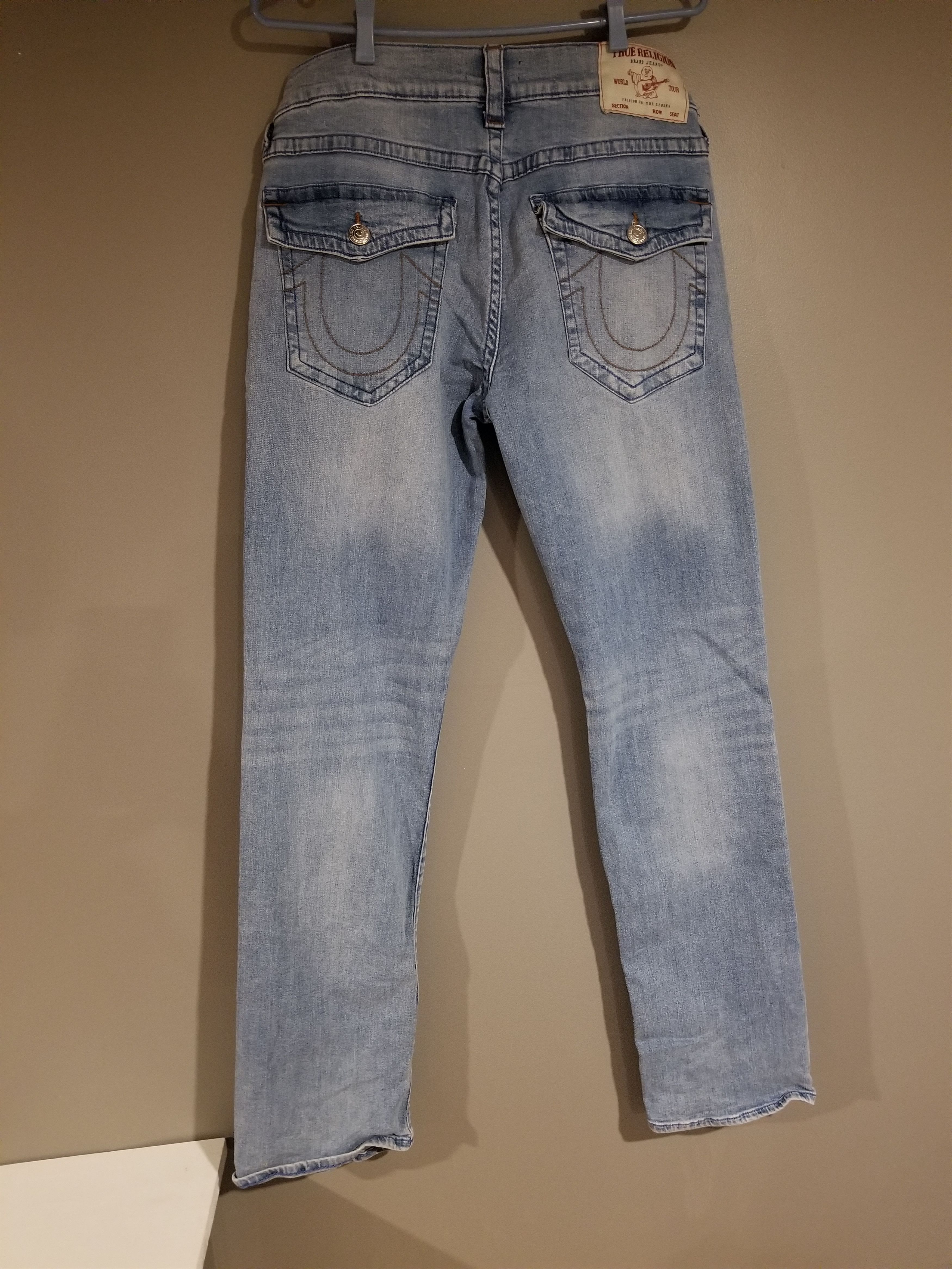 True Religion Ricky true religion vintage lightwash Size US 32 / EU 48 - 1 Thumbnail