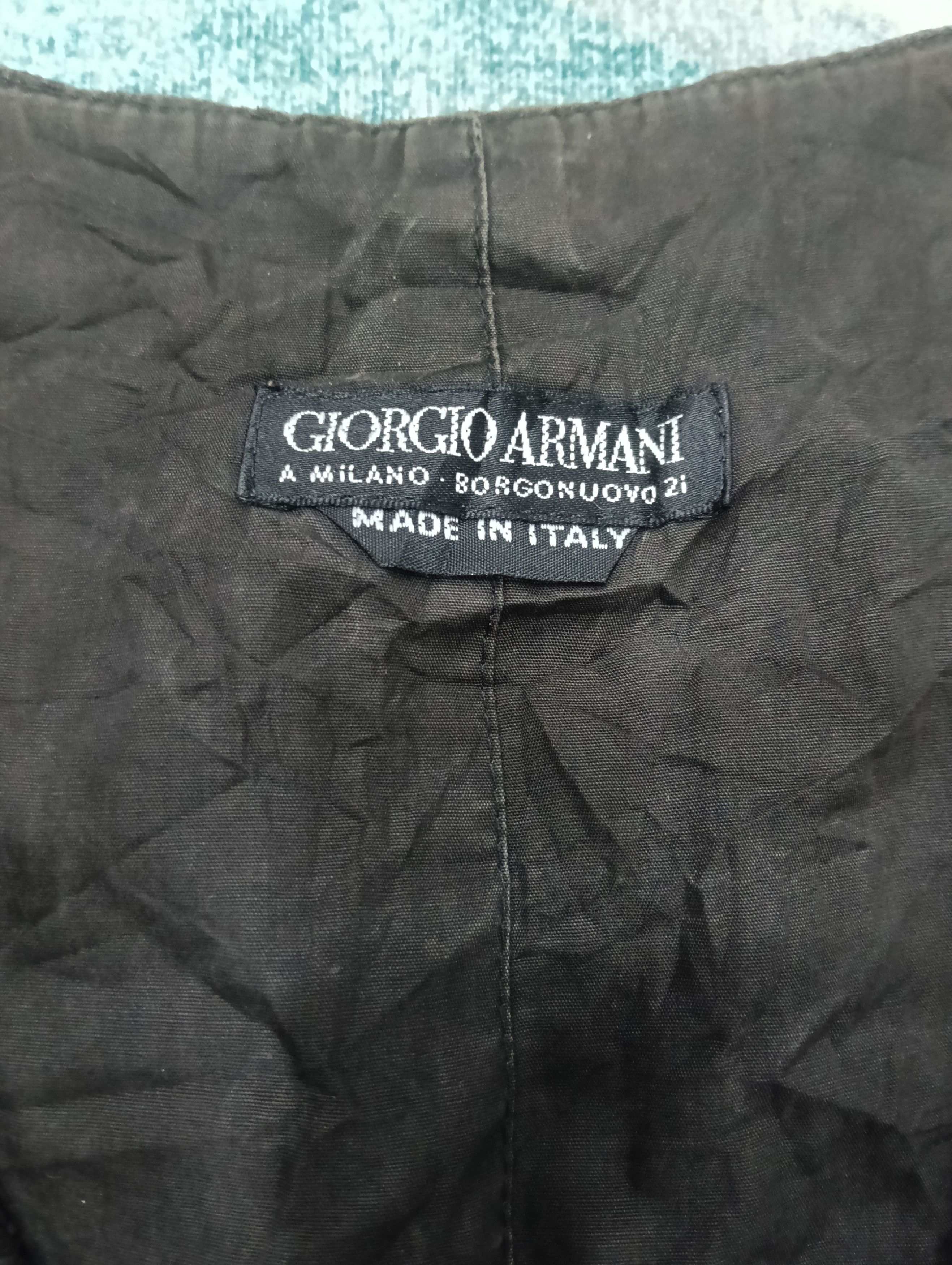 Giorgio Armani Vintage Giorgio Armani Borgonuovo 21 Size 38L - 8 Thumbnail