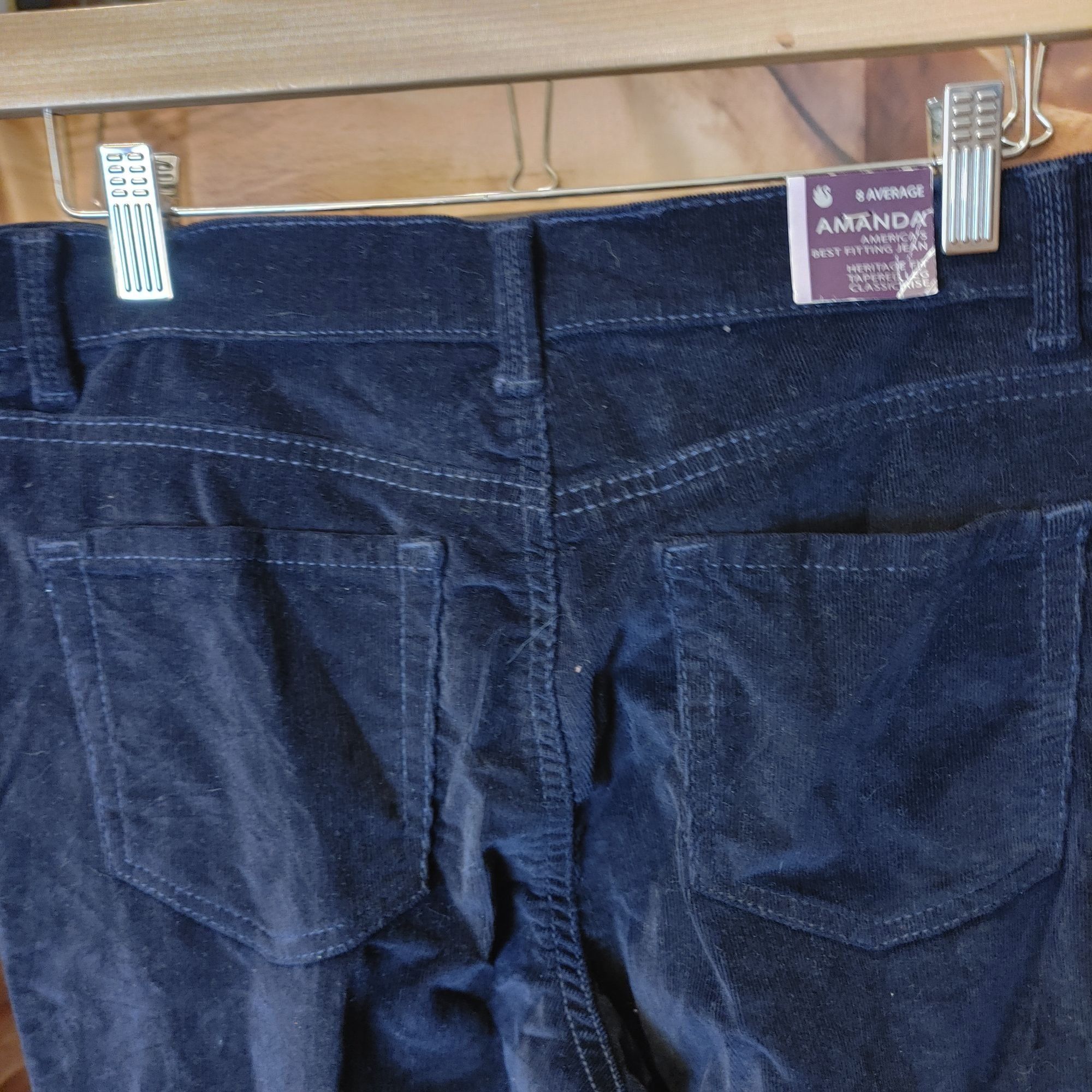 Gloria Vanderbilt NWT GLORIA VANDERBILT Womens 8 Dark Blue Amanda Best Fitting Size 30" / US 8 / IT 44 - 2 Thumbnail