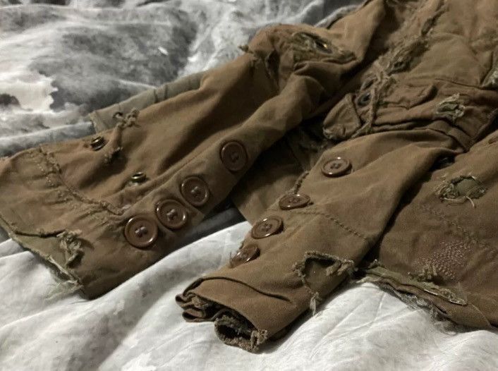 Greg Lauren Greg Lauren SS16 Early Cloth Scarf Jacket - DMC-2508 Size US M / EU 48-50 / 2 - 3 Thumbnail