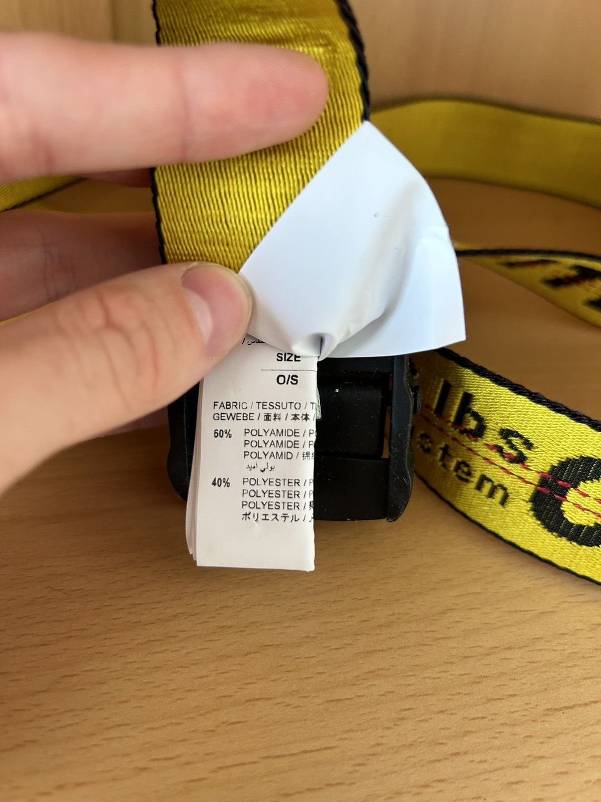 Off-White Off-white belt Size ONE SIZE - 5 Thumbnail
