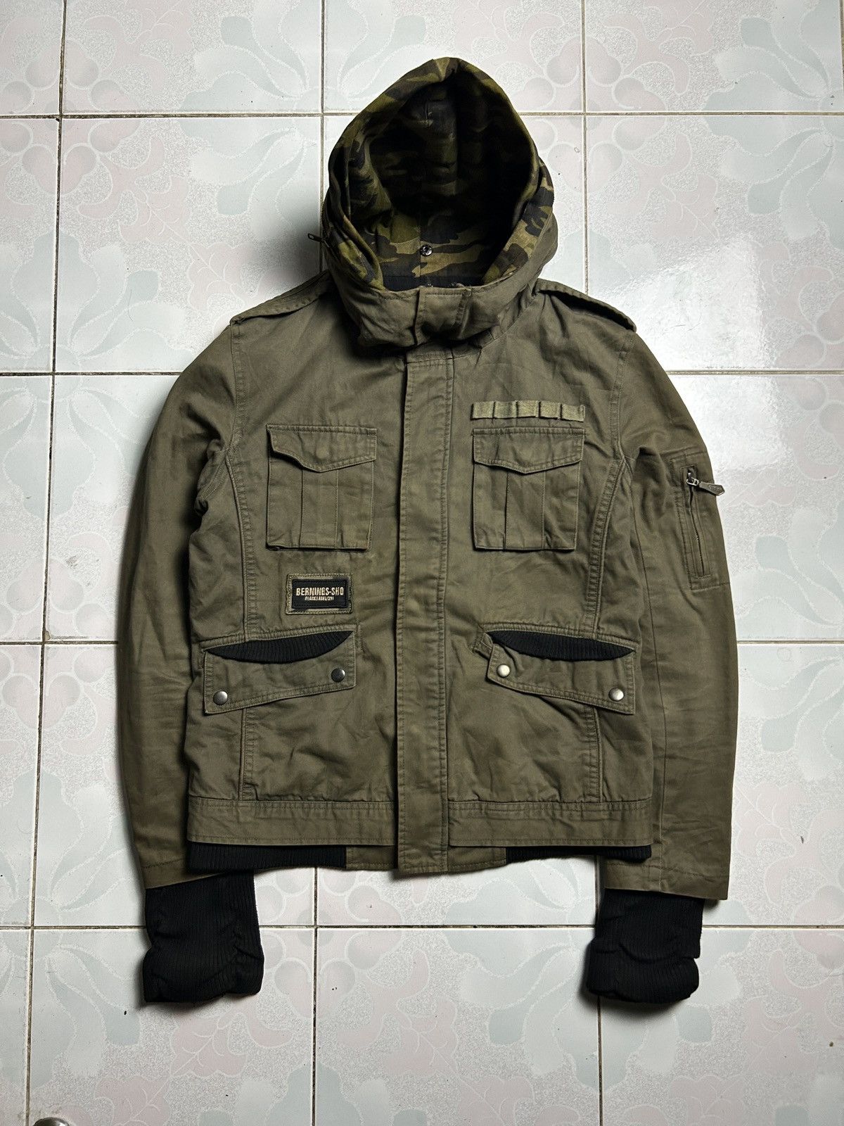 Le Grande Bleu (L.G.B.) Berning Sho Japan Bono jacket Camo LGB style Size US M / EU 48-50 / 2 - 13 Thumbnail