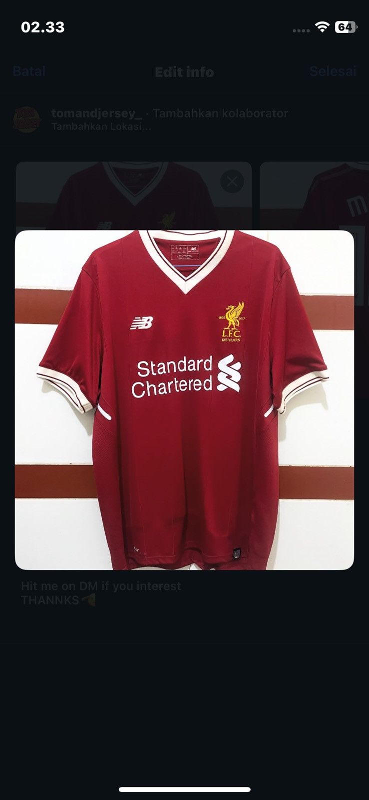 Other Liverpool 17/18 Size US L / EU 52-54 / 3 - 1 Thumbnail