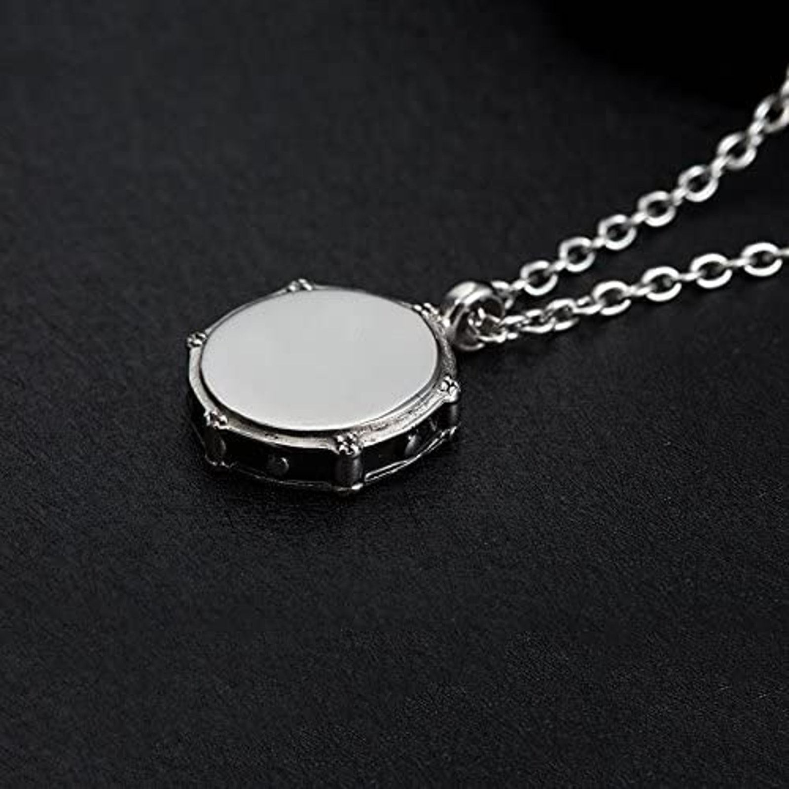 & Other Stories Snare Drum Charm Necklace with Drum Sticks Keychain Size ONE SIZE - 5 Thumbnail