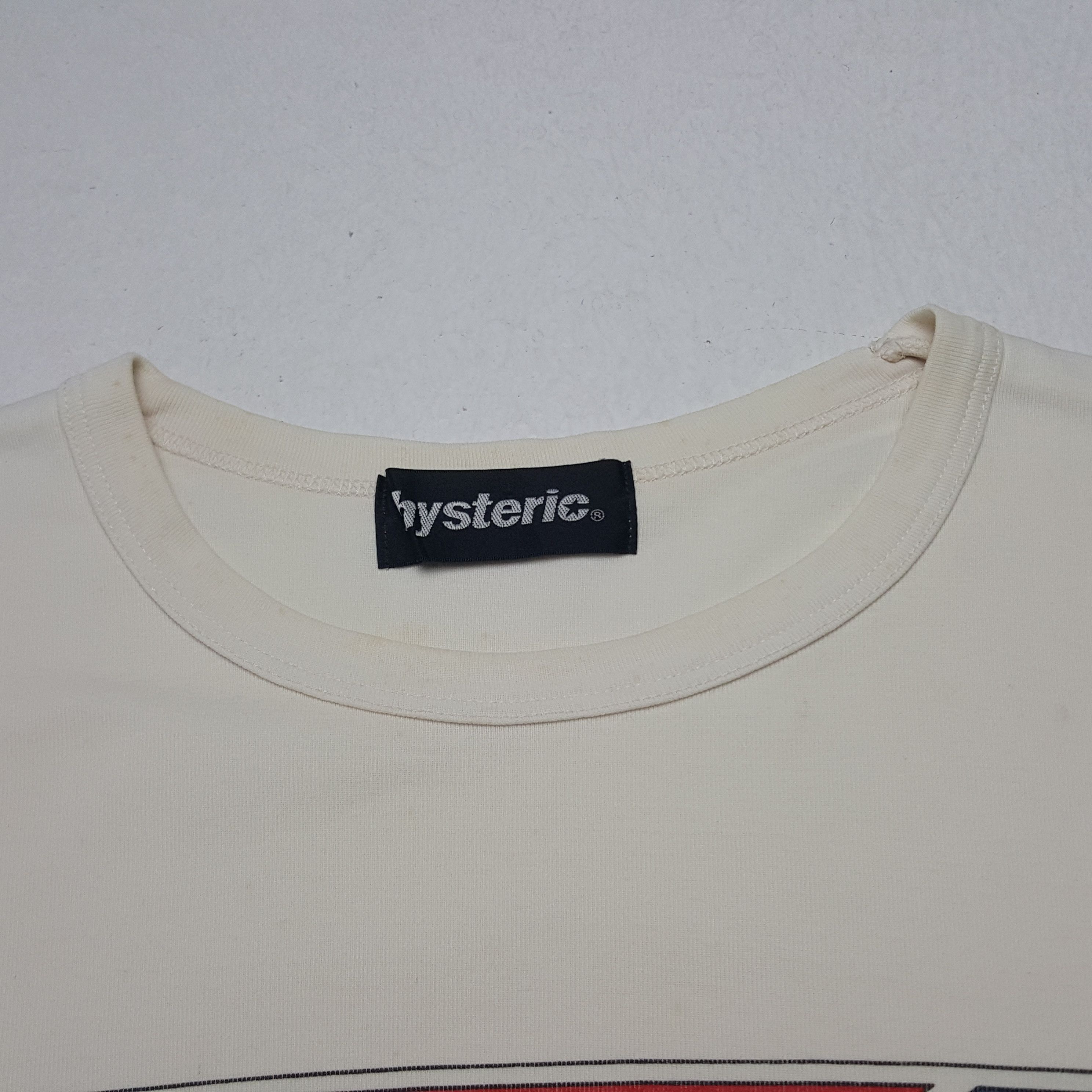 Hysteric Glamour × Japanese Brand × Vintage Vintage Hysteric 440 Magnum Long Sleeve Tshirt Size US S / EU 44-46 / 1 - 4 Thumbnail