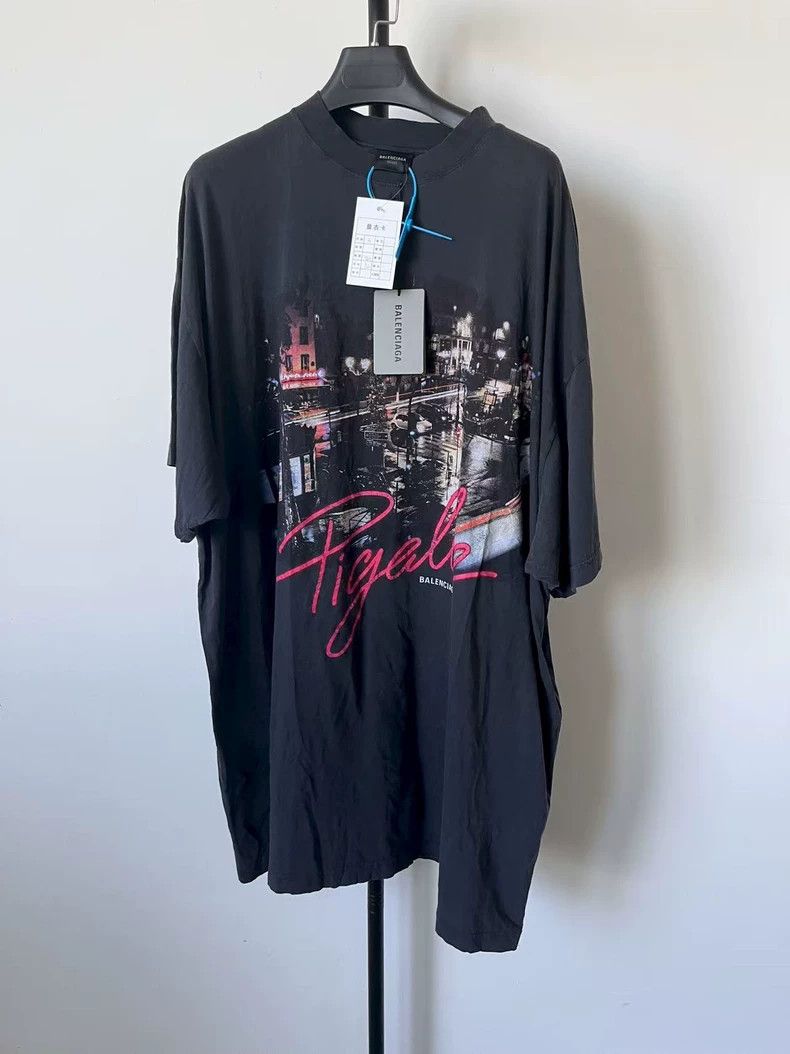 Balenciaga Balenciaga Letter Logo Printed Short Sleeve T-Shirt Loose Size US L / EU 52-54 / 3 - 1 Thumbnail