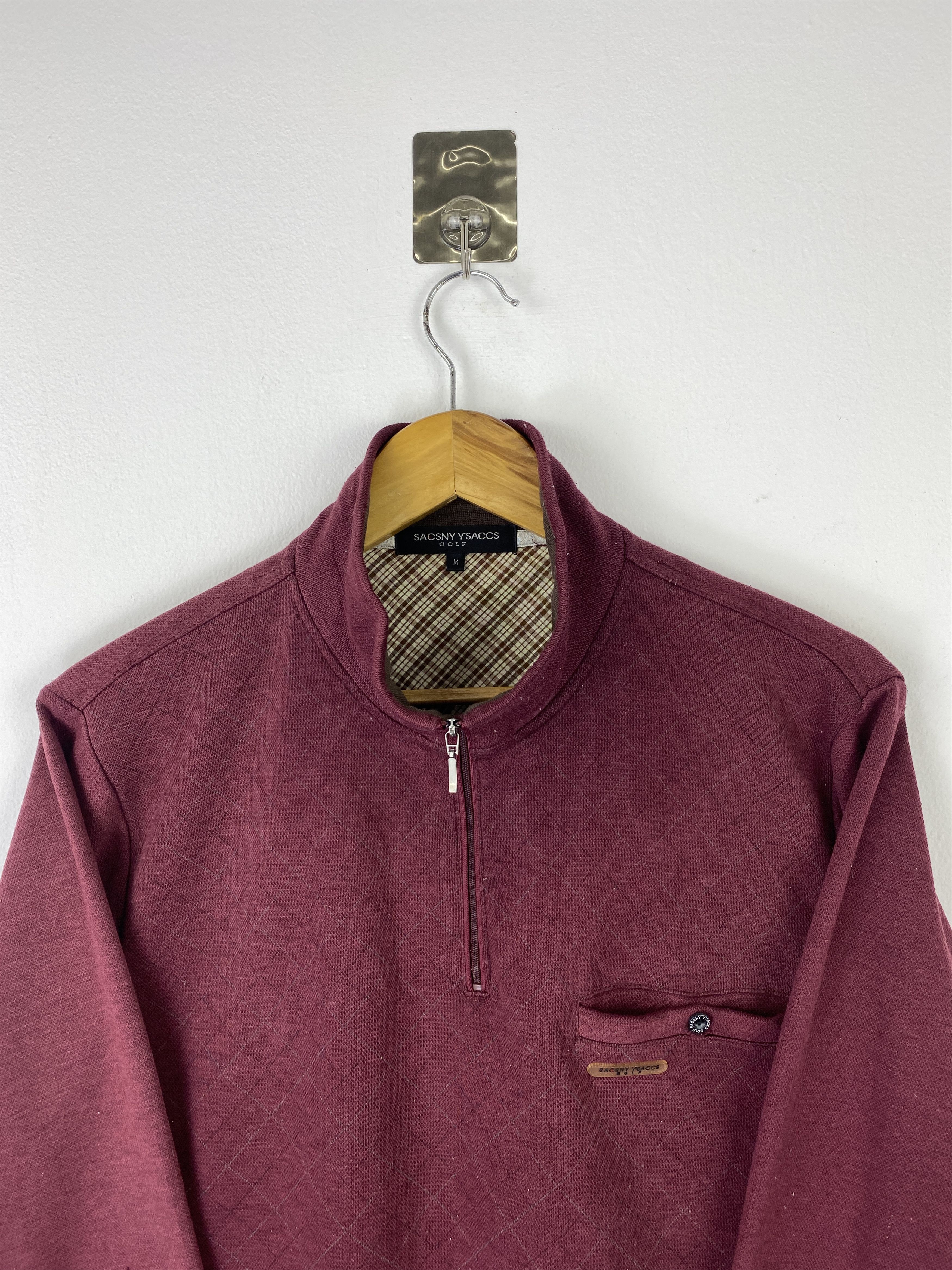 Yohji Yamamoto Vintage Sacsny Y'Saccs Golf Sweatshirt SH0535 Size US M / EU 48-50 / 2 - 2 Thumbnail