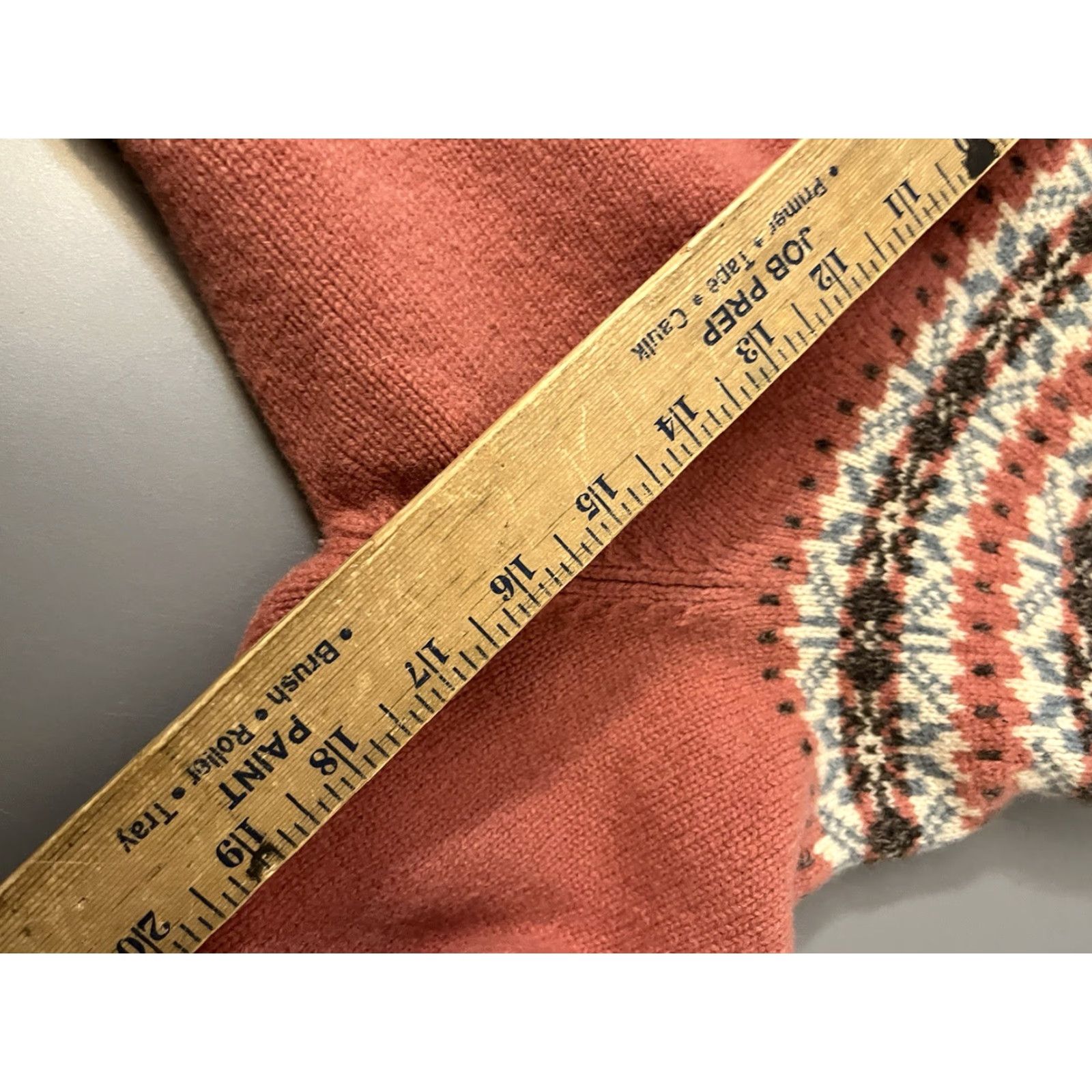 Vintage VINTAGE Woolrich Knit Pink Wool 100% Lambswool Size PM Petite Sweater, Fair Isle, Woolrich, 1990s, Pink, Petites, Men/Women? Size M / US 6-8 / IT 42-44 - 7 Thumbnail