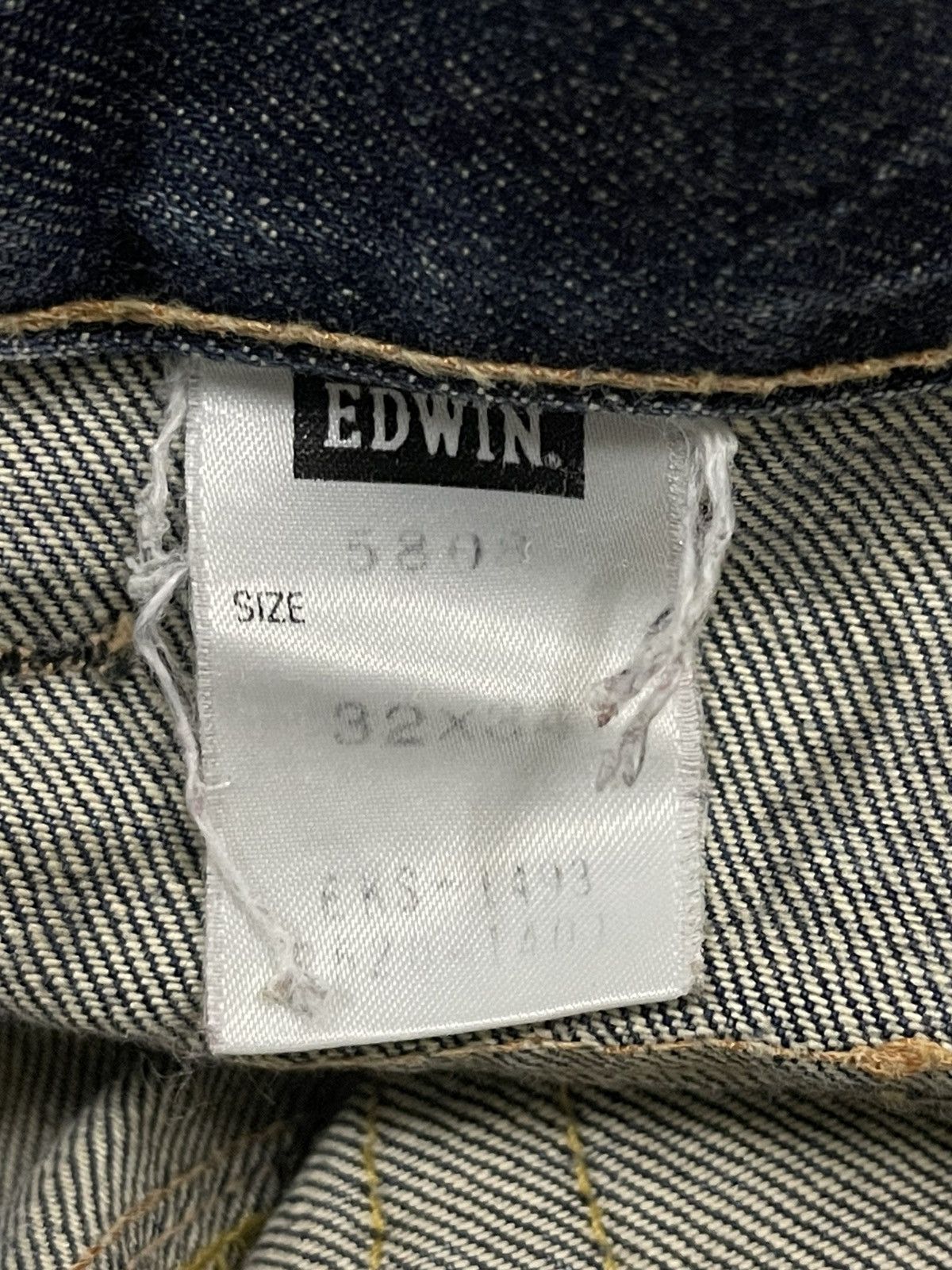 Edwin Vintage Edwin Bush Pant Distressed Bell Bottom Flare Jeans Size US 32 / EU 48 - 7 Thumbnail
