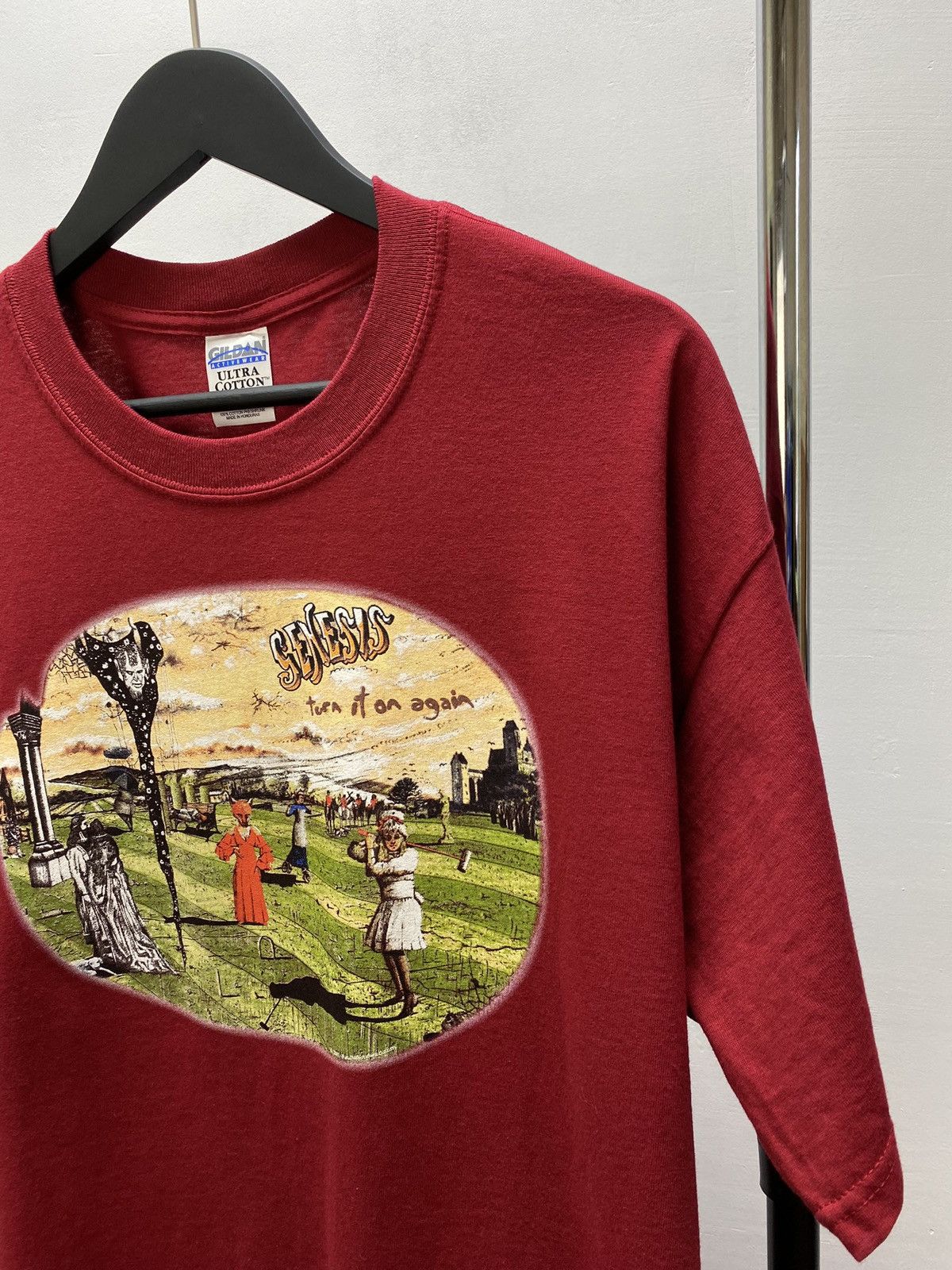 Band Tees Rare 2007 Genesis "Turn it on again" Tee T-Shirt 00s Rock Size US XL / EU 56 / 4 - 6 Thumbnail