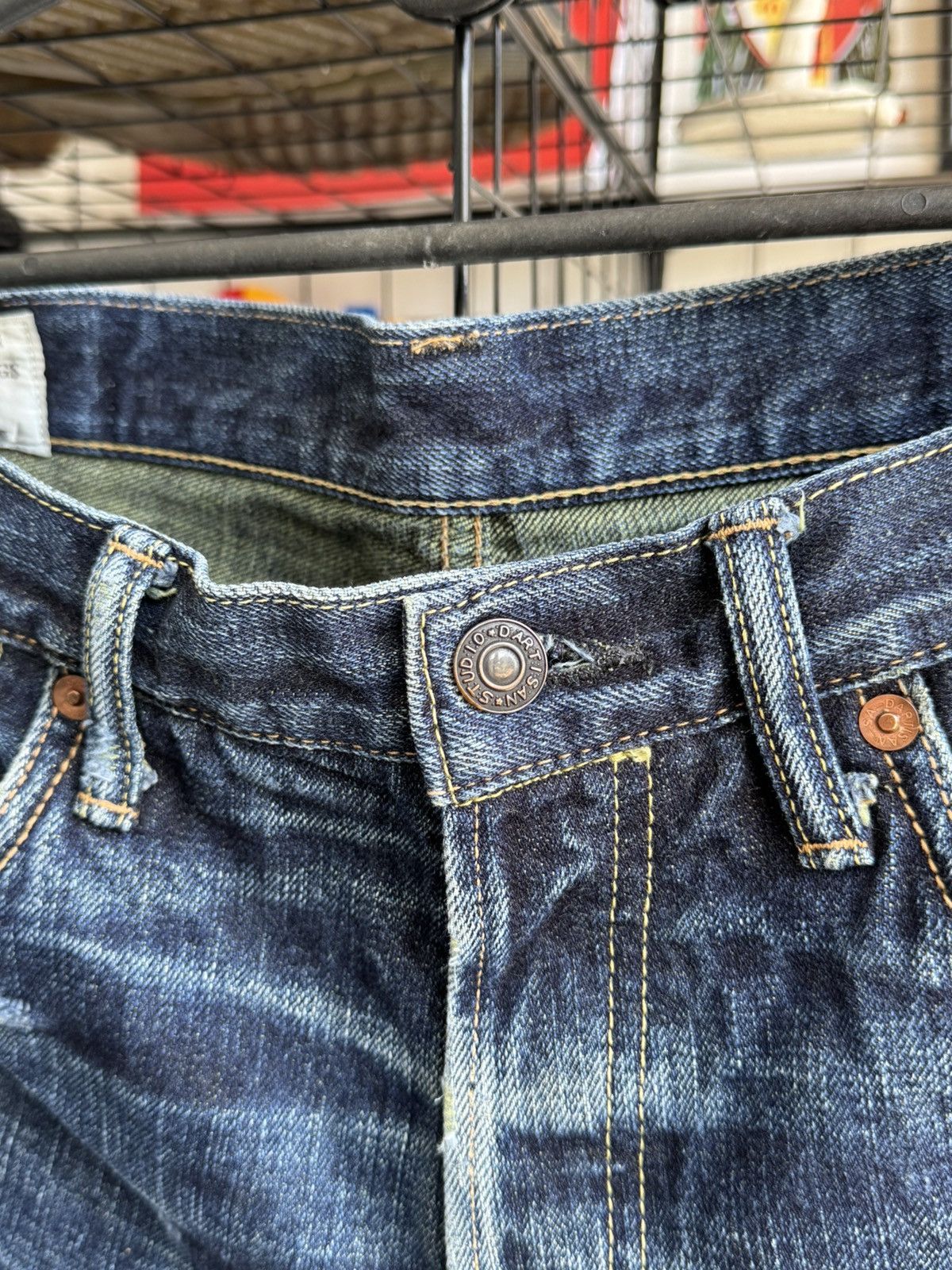 Studio D'Artisan Studio D'Artisan X Okayama Denim Matchas Selvedge Size US 33 - 15 Thumbnail