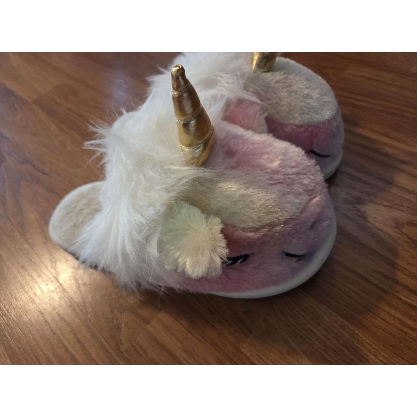 Other Adorable Pink Unicorn Slippers-Size5-Perfect for Little Feet Size US 5 / IT 35 - 3 Thumbnail