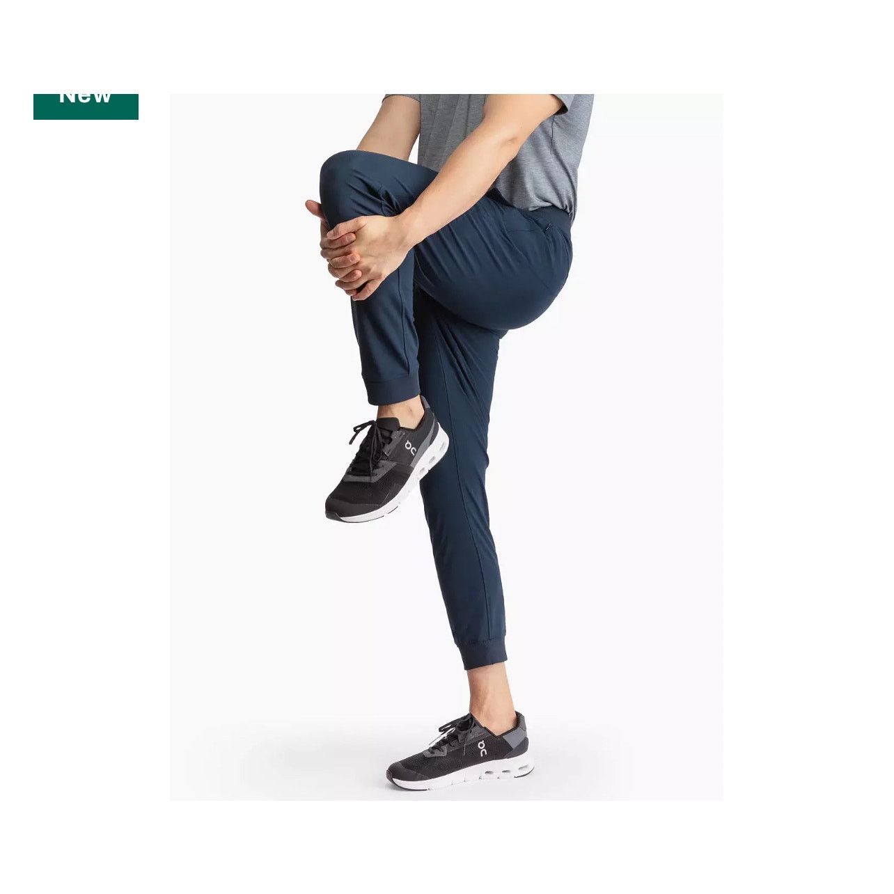 Birddogs birddogs Men's Slim Fit Lined Joggers in navy blue sz M Size US 32 / EU 48 - 1 Thumbnail