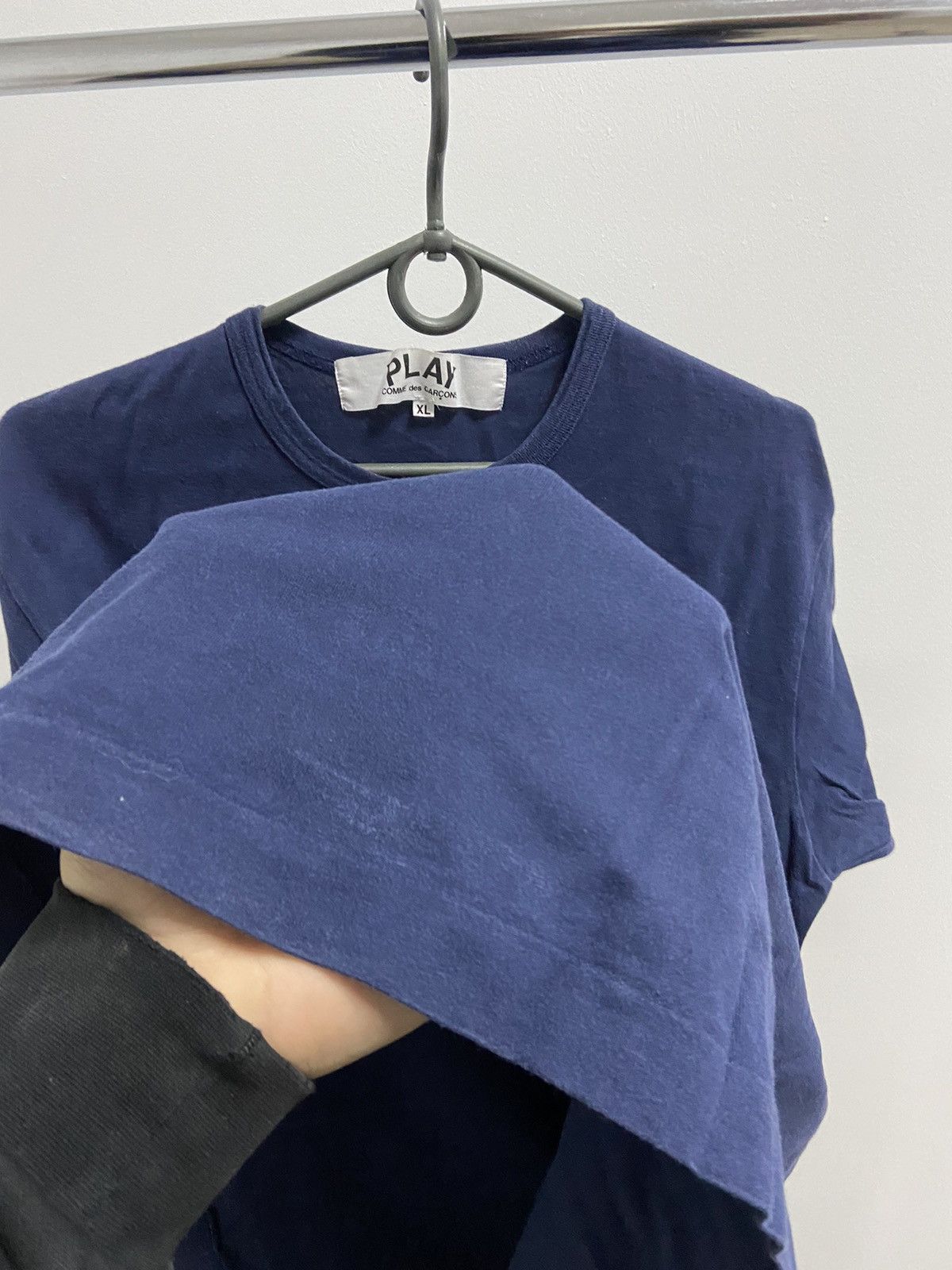 Comme des Garcons PLAY PLAY Come Des Garcons Vintage T Shirt Japanese Heart Y2K Size US XL / EU 56 / 4 - 8 Thumbnail