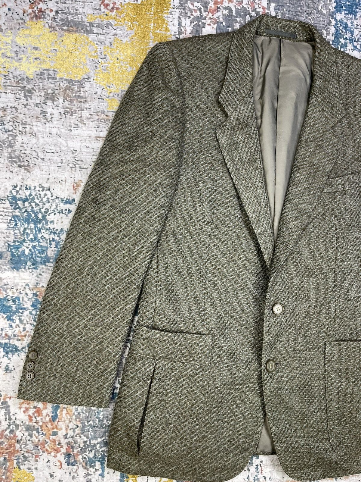 Yves Saint Laurent Vintage Yves Saint Laurent Diffusion Hommes Paris Size 38S - 4 Thumbnail