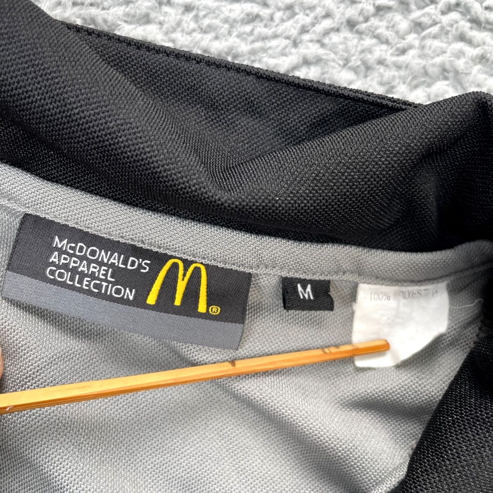 Vintage McDonald's Shirt Men Medium Black Apparel Collection Logo Polo Employee Fast Food Men’s Polo Shirt Size US M / EU 48-50 / 2 - 4 Thumbnail