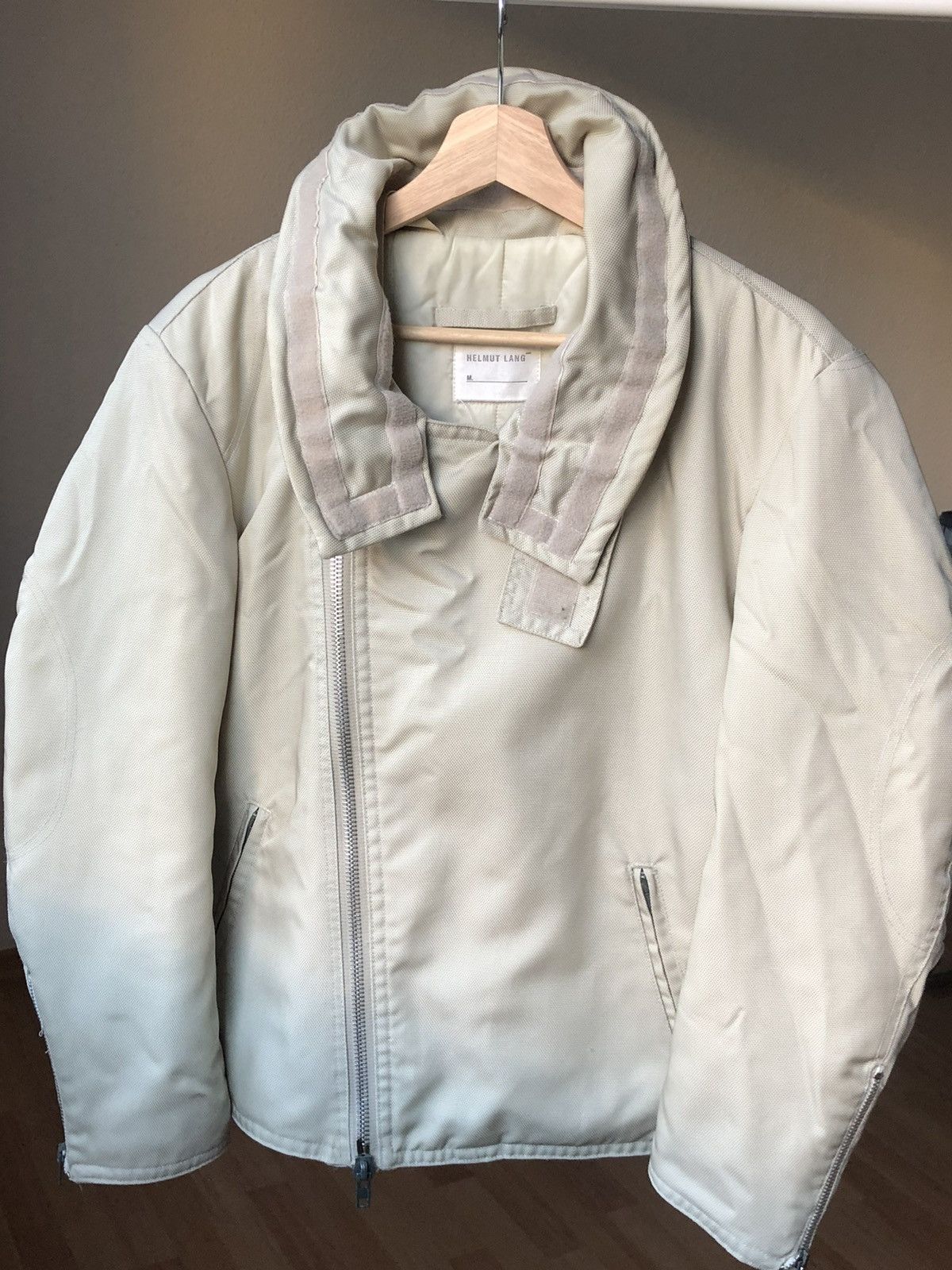 Helmut Lang Last Drop 1990's Archive Helmut Lang Astro Biker Jacket Size US S / EU 44-46 / 1 - 12 Thumbnail
