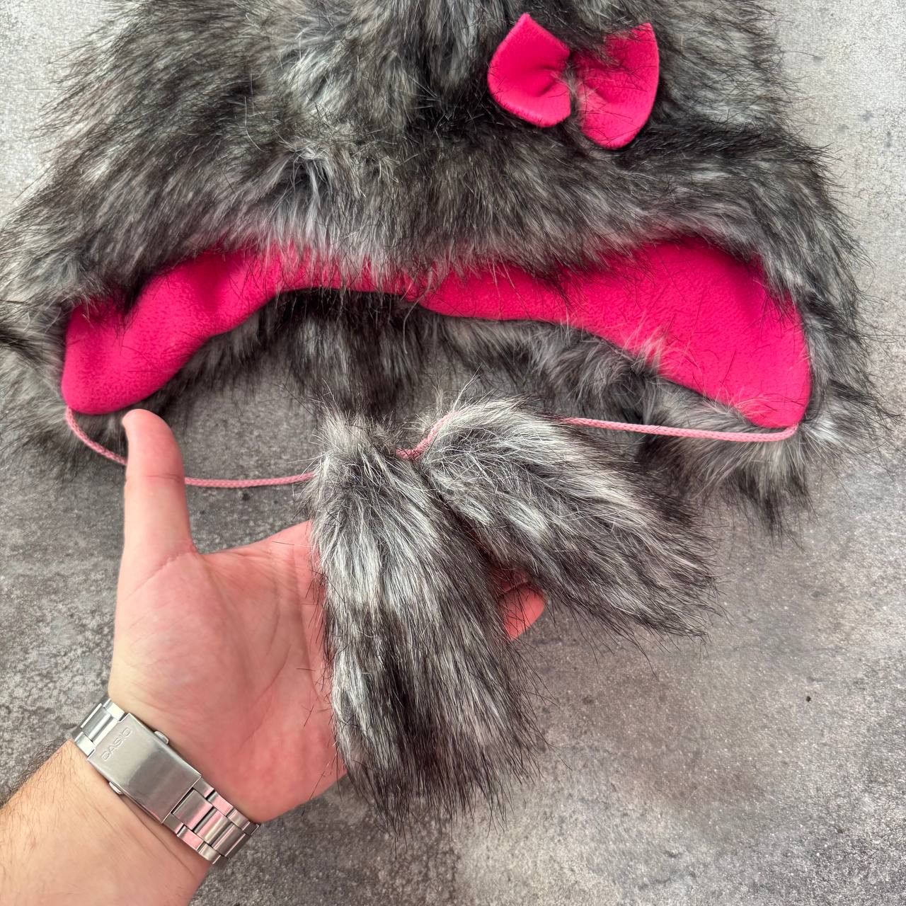 20471120 Amazing Faux Fur Rabbit Y2K Ushanka Hat Size ONE SIZE - 3 Thumbnail