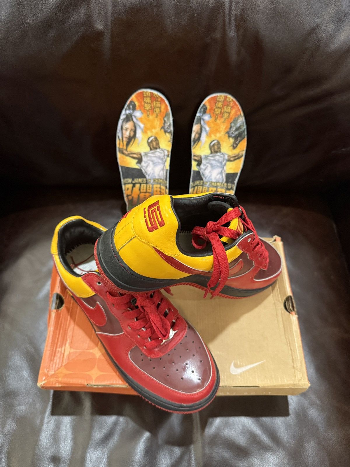 Nike Nike Air Force 1 Low “Chamber of Fear - Hater” 311729-661 DS Size US 7 / EU 40 - 4 Thumbnail