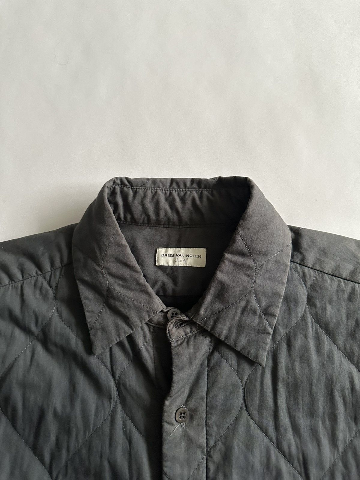 Dries Van Noten Dries Van Noten Quilted Shirt Size US S / EU 44-46 / 1 - 6 Thumbnail
