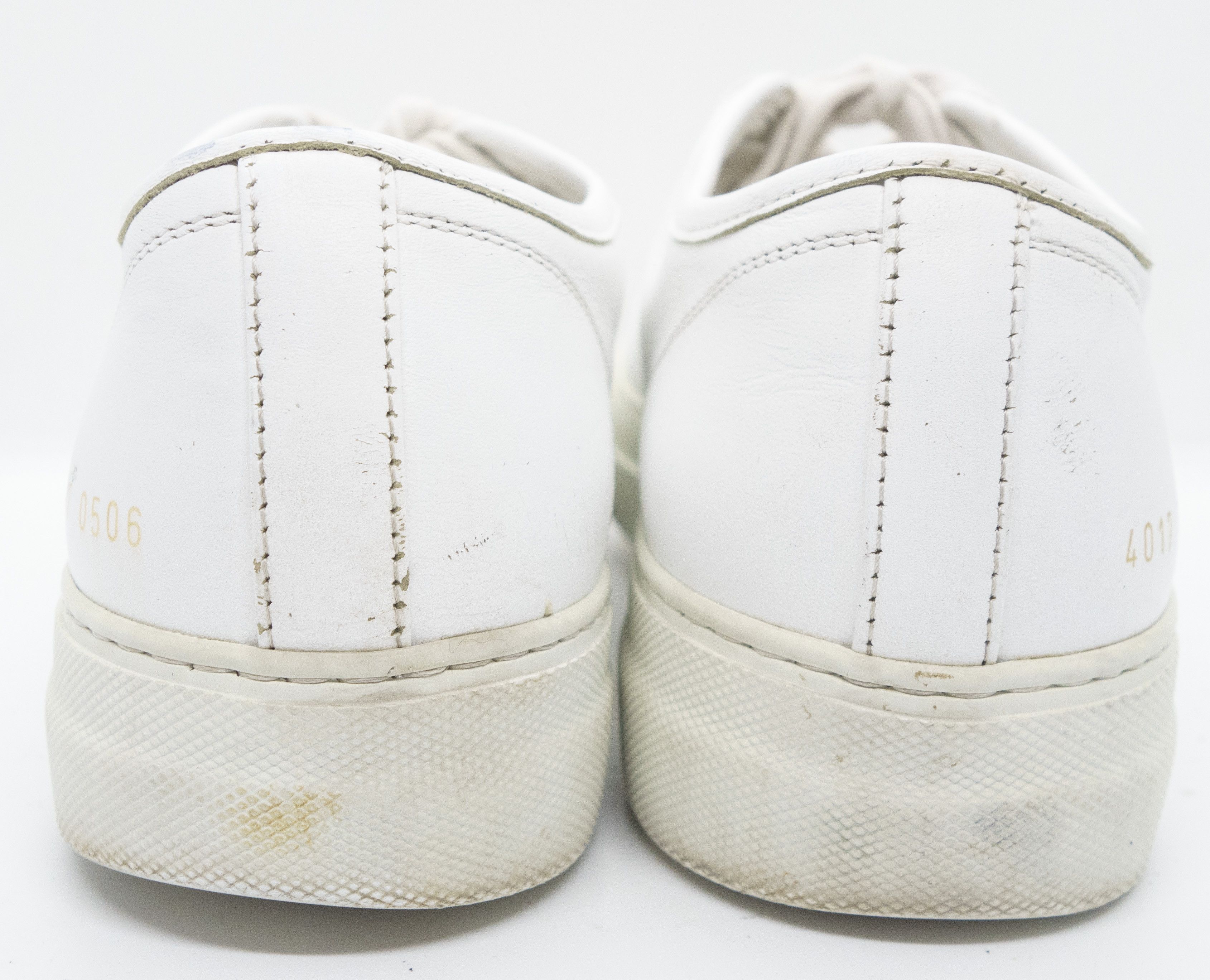 Common Projects Achilles Low Leather Sneakers Size US 8 / IT 38 - 4 Thumbnail