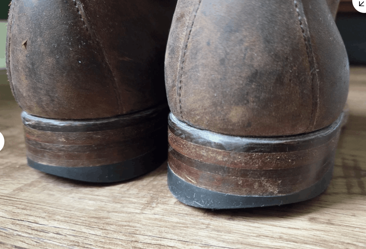 Alden Alden X Winn Perry Tobacco Chamois Tanker Boots 10D Size US 10 / EU 43 - 4 Thumbnail